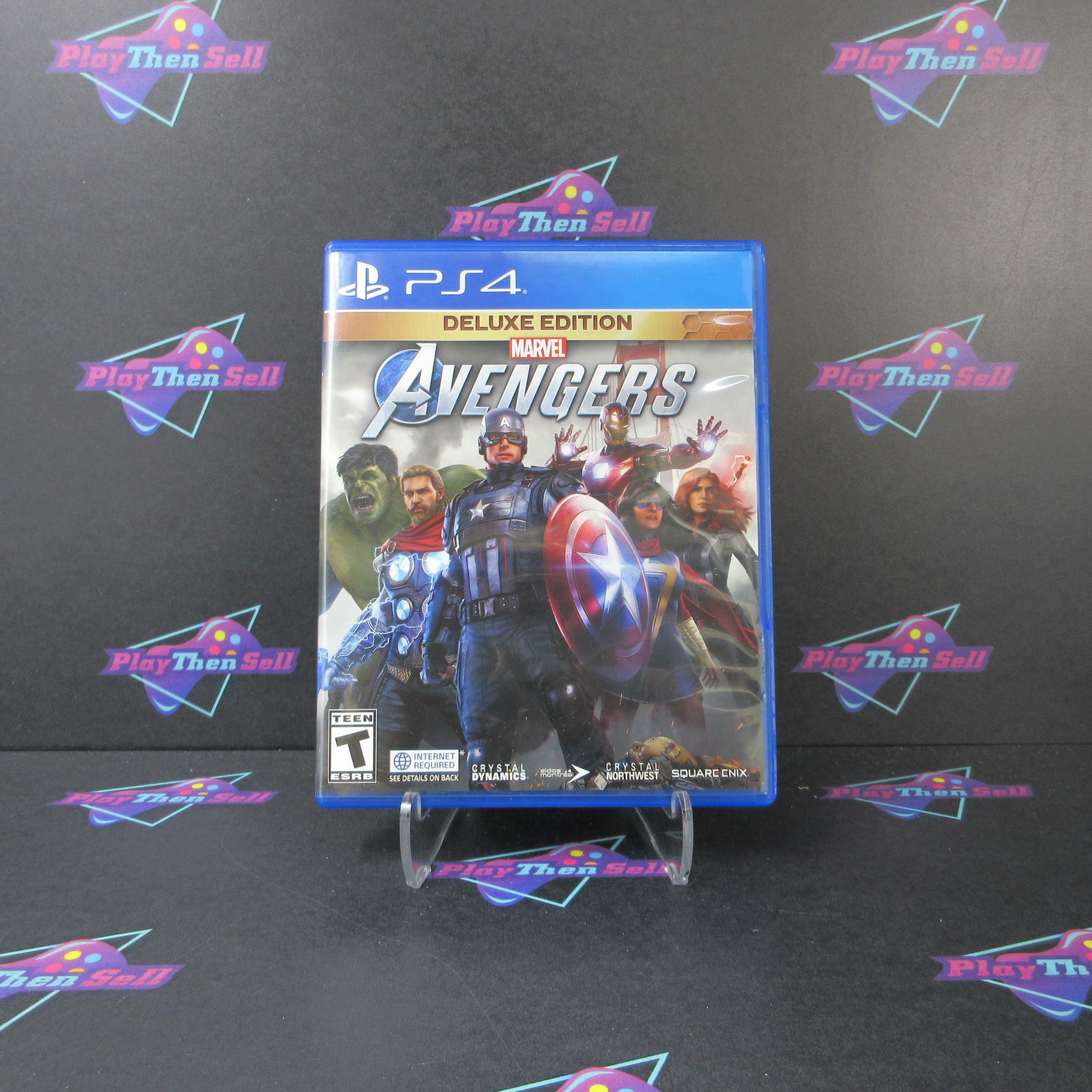 Marvel's Avengers Deluxe Edition PS4 PlayStation 4 - Like New