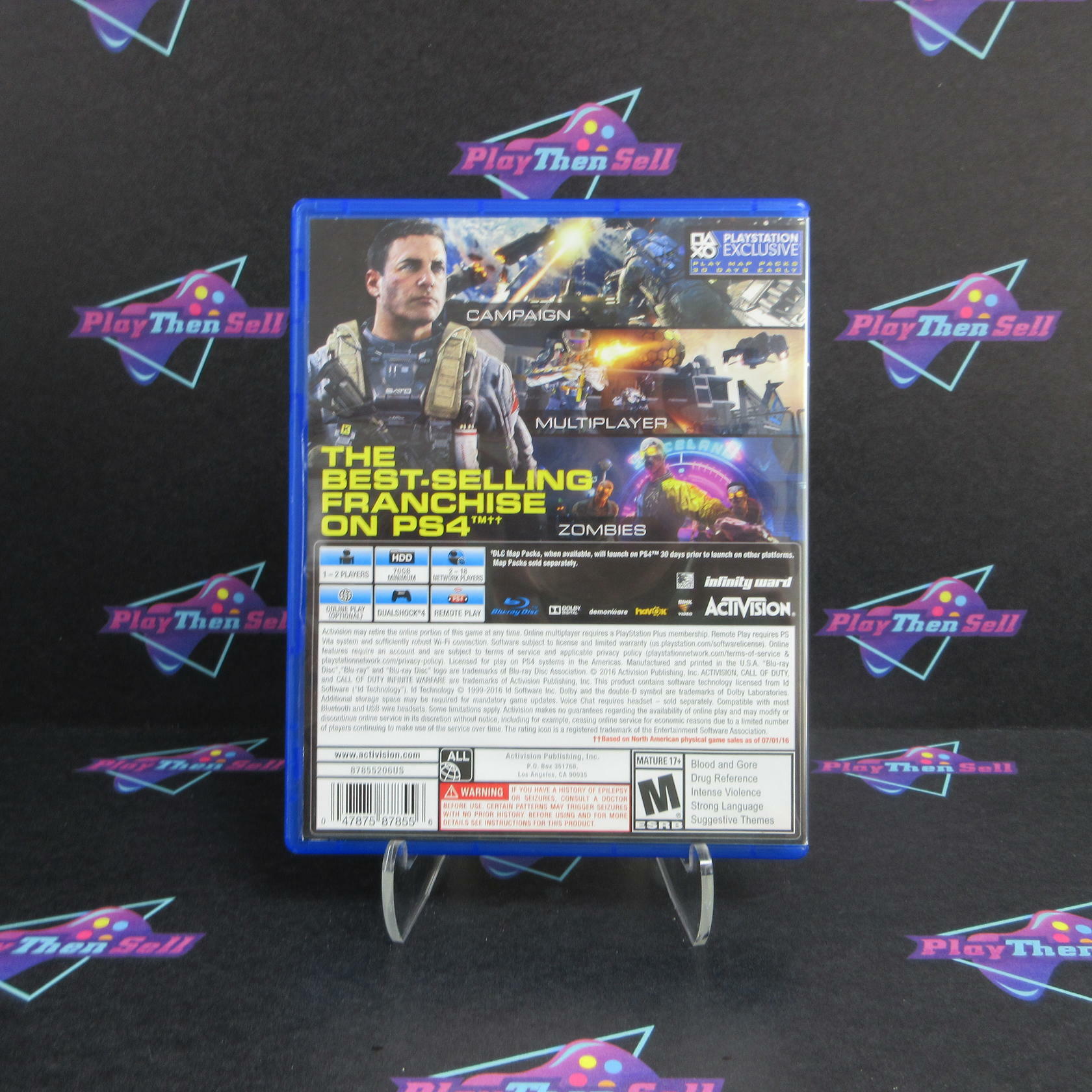 Call of Duty Infinite Warfare PS4 PlayStation 4 - Like New