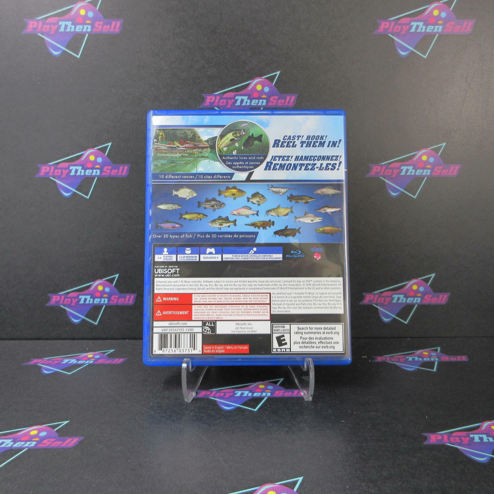 Legendary Fishing PS4 PlayStation 4 - Like New