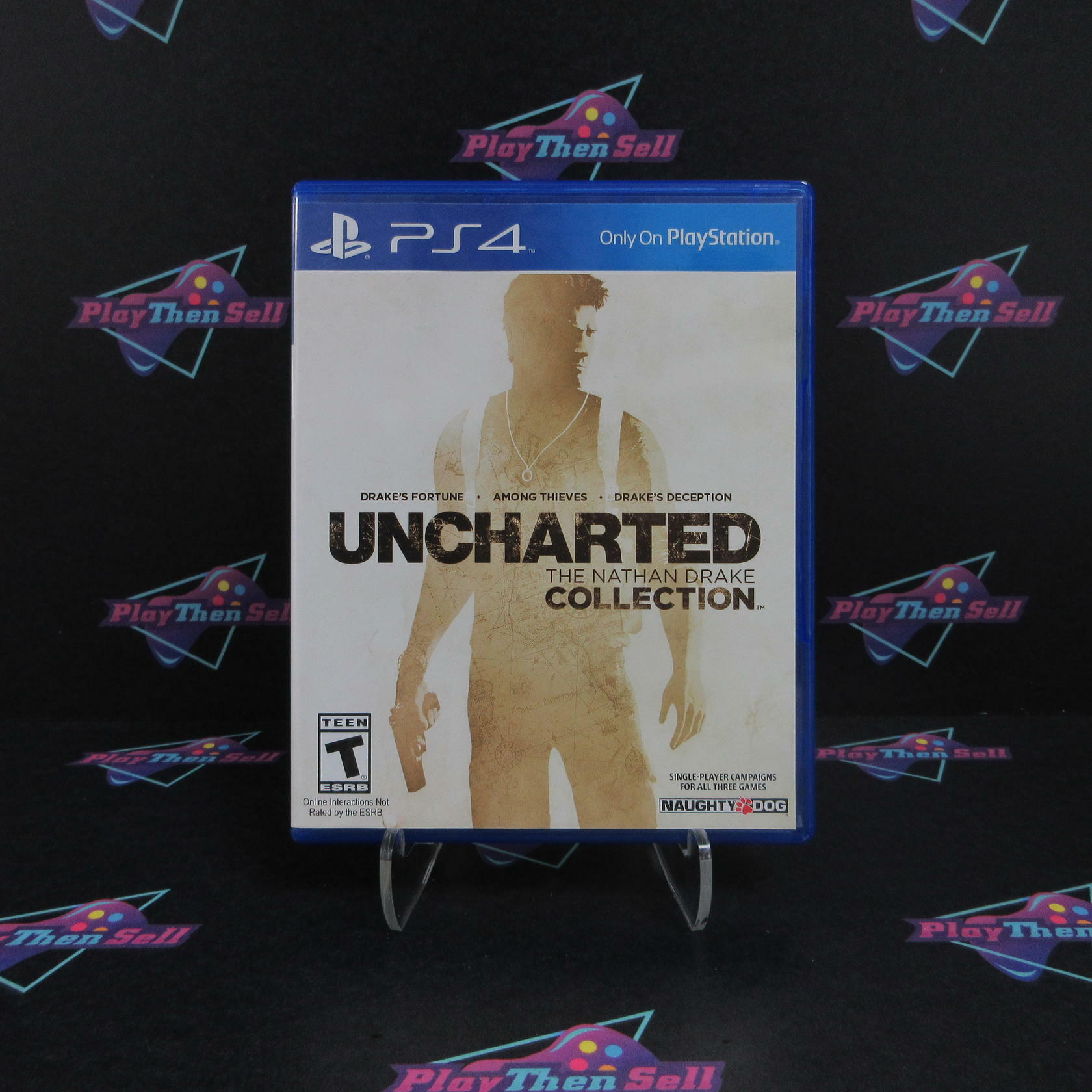 Uncharted The Nathan Drake Collection PS4 PlayStation 4 - Like New