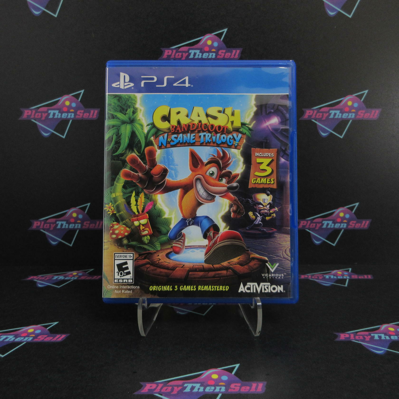 Crash Bandicoot N Sane Trilogy PS4 PlayStation 4 - Like New