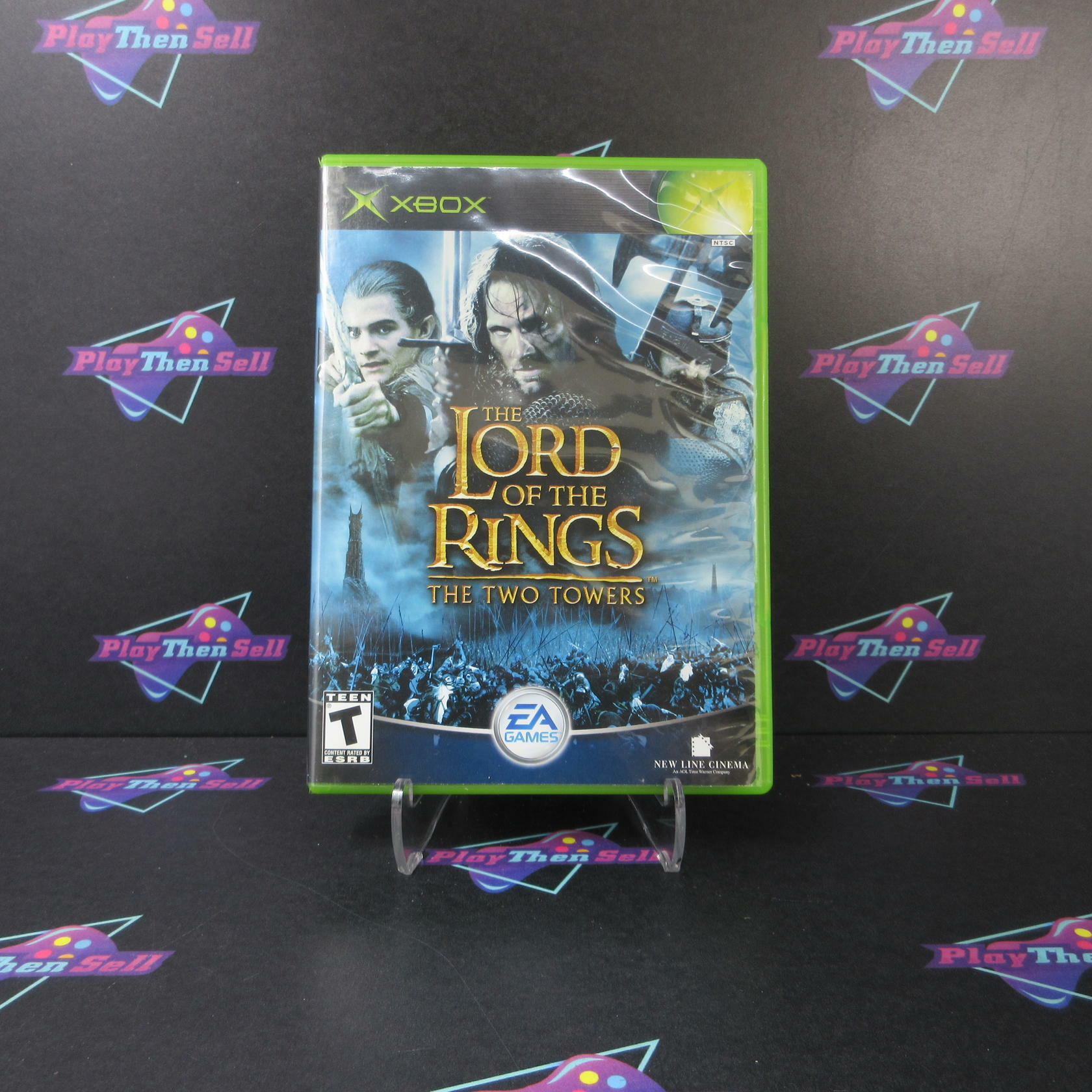 The Lord of the Rings The Two Towers Xbox MD Complete CIB - Very Good