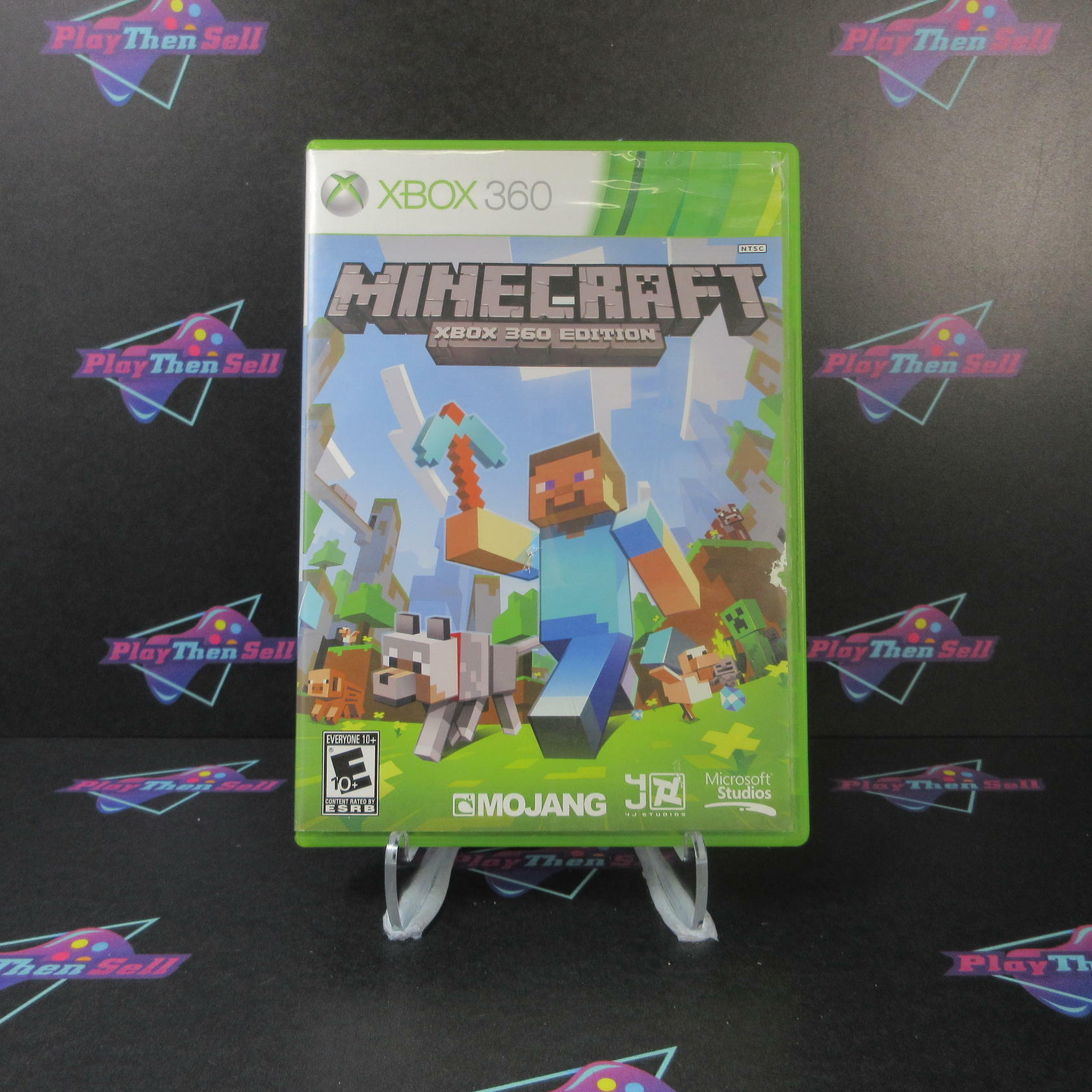 Minecraft Xbox 360 AD Complete CIB - Very Good