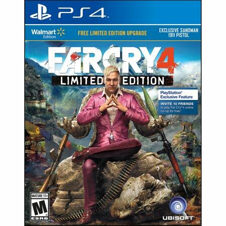 Far Cry 4 Limited Edition Walmart PS4 PlayStation 4 - Like New