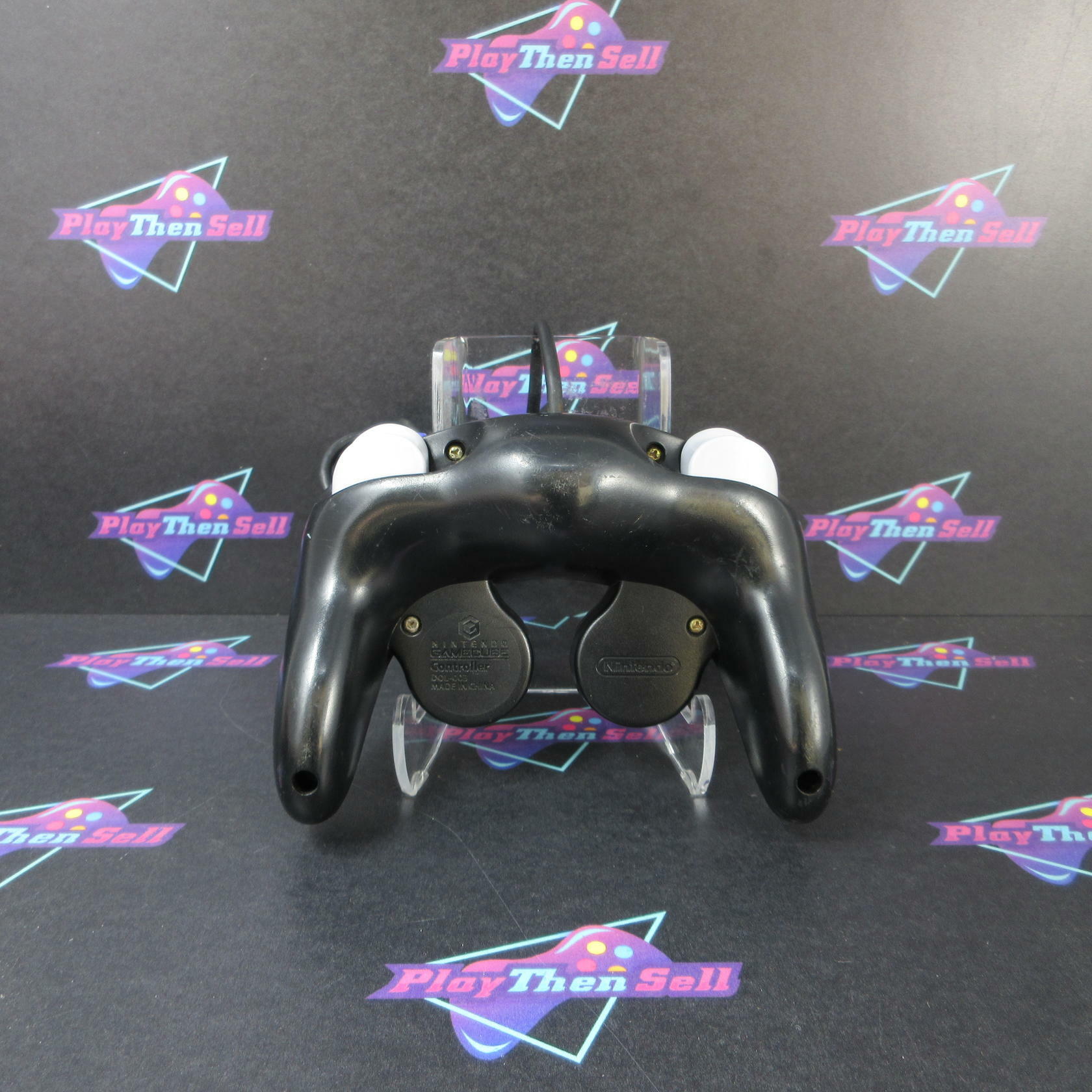 Black Official Nintendo Gamecube OEM Controller - Good Condition - Refurbished