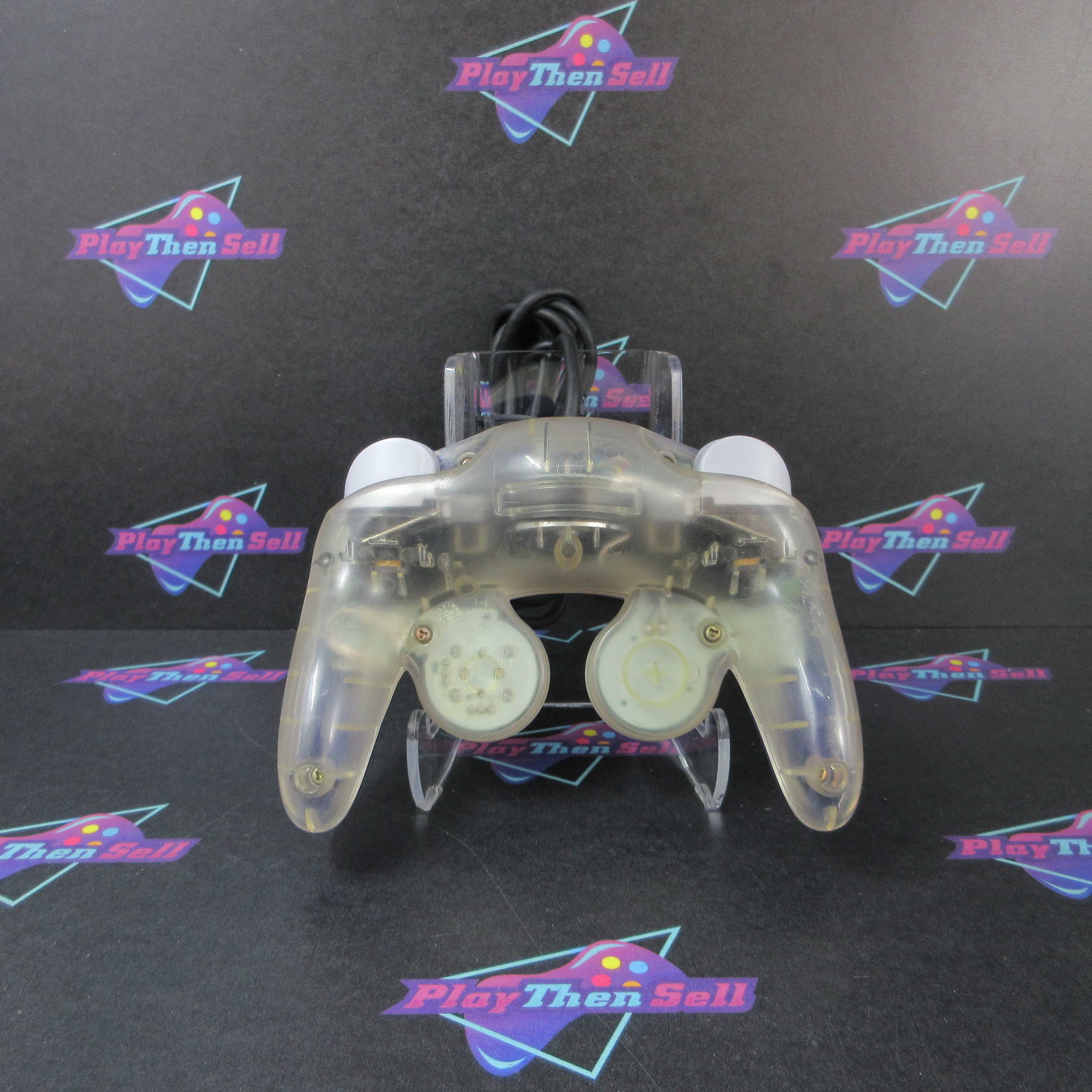 Refurbished - Indigo Clear Nintendo Gamecube Controller OEM - Very Good - Refurbished