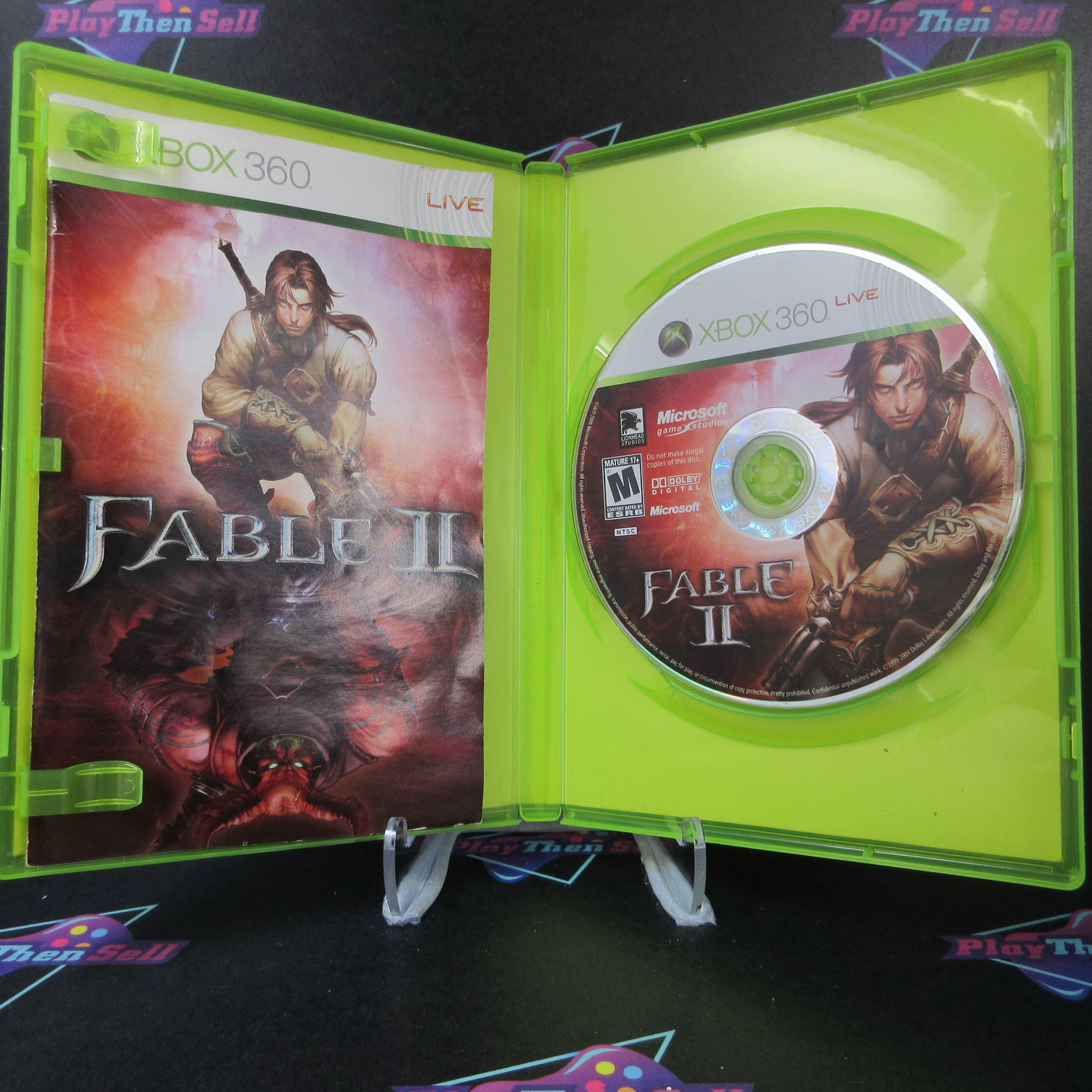 Fable II Xbox 360 AD Complete CIB - Very Good