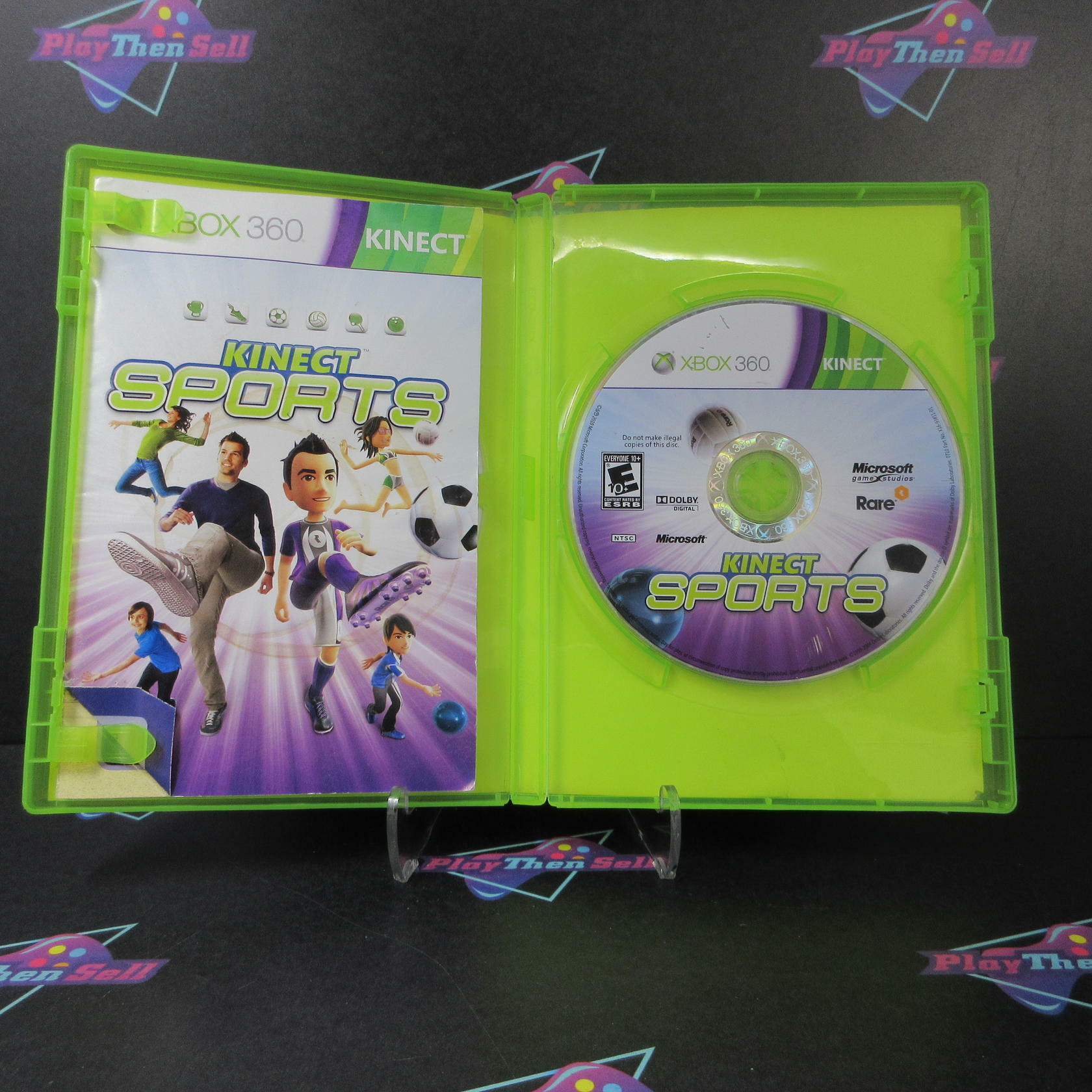 Kinect Sports Xbox 360 AD/MD/DD Complete CIB - Very Good