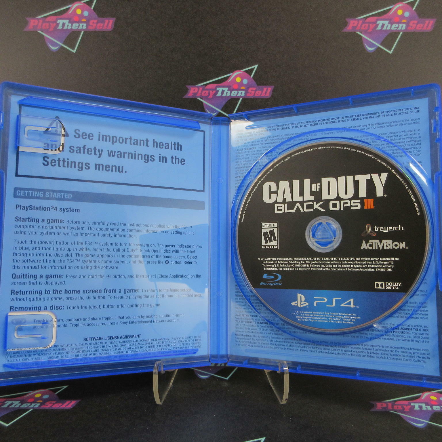 Call of Duty Black Ops 3 PS4 PlayStation 4 - Like New