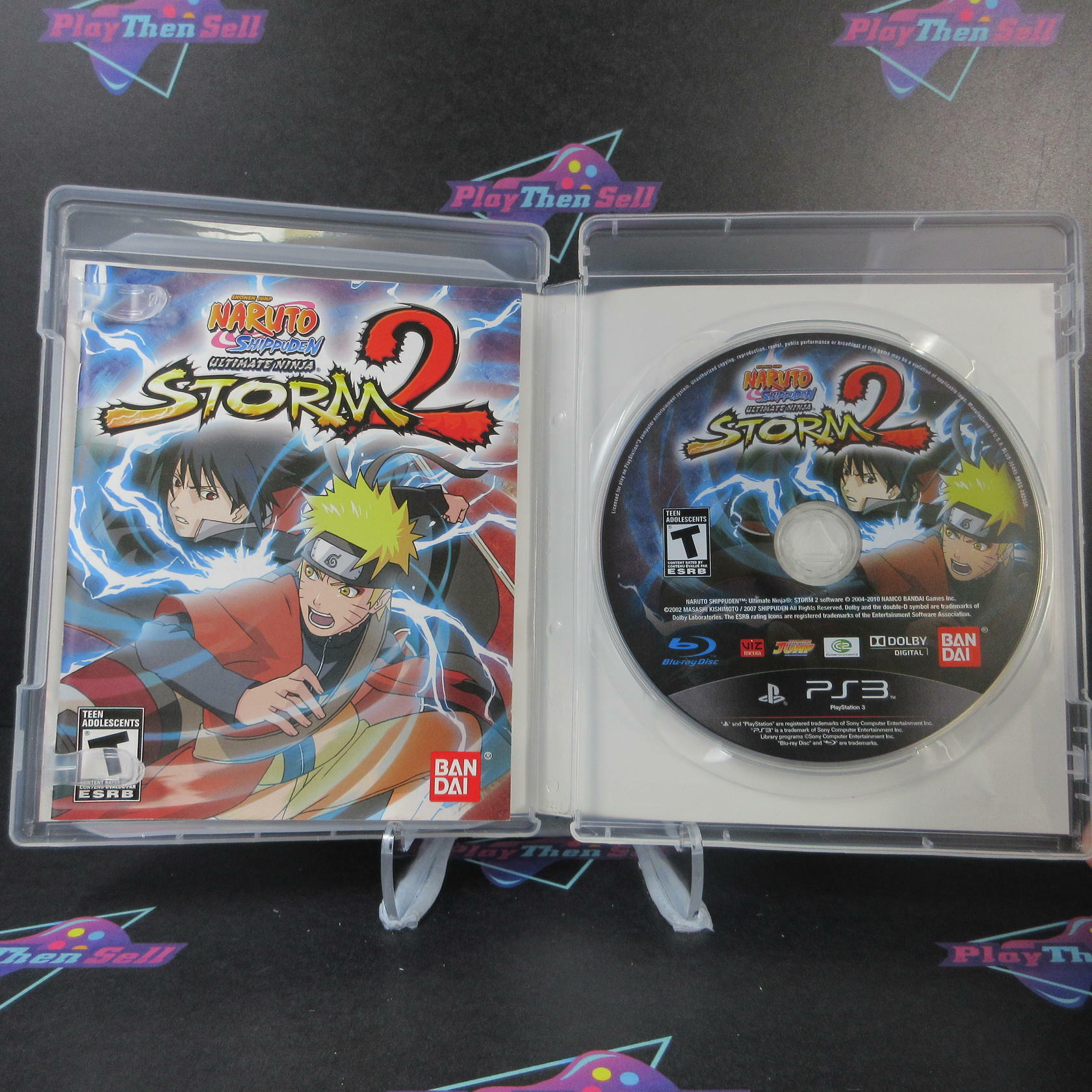Naruto Shippuden Ultimate Ninja Storm 2 PS3 PlayStation 3 - Like New
