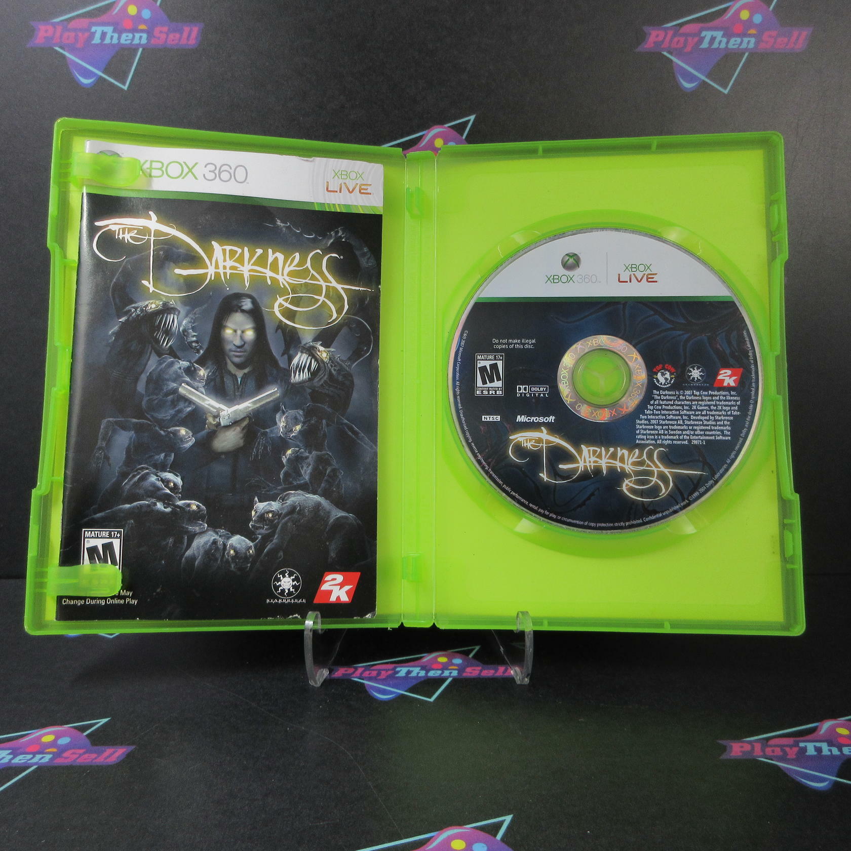The Darkness Xbox 360 Complete - Very Good