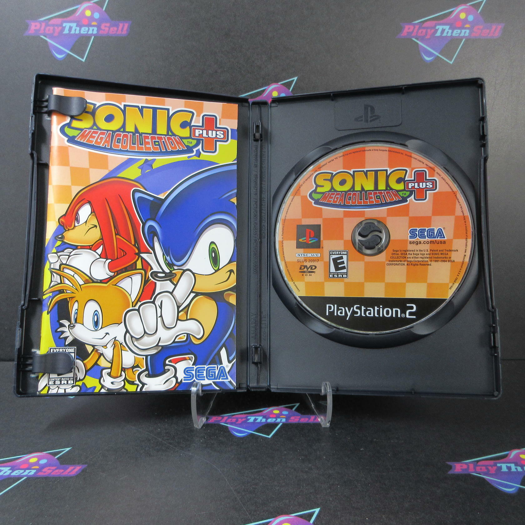 Sonic Mega Collection Plus PS2 PlayStation 2 + Reg Card - Like New