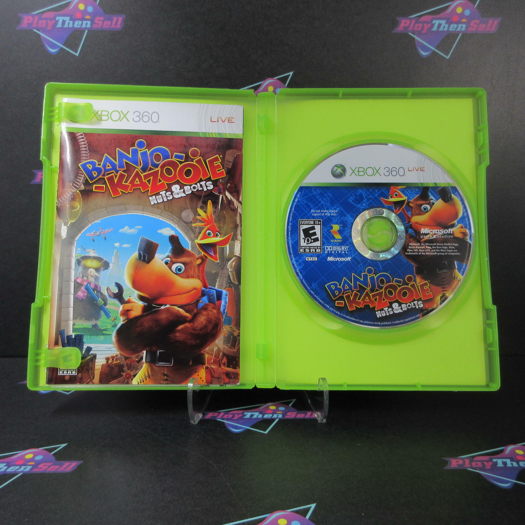 Banjo-Kazooie Nuts & Bolts + Poster Xbox 360 AD Complete CIB - Very Good