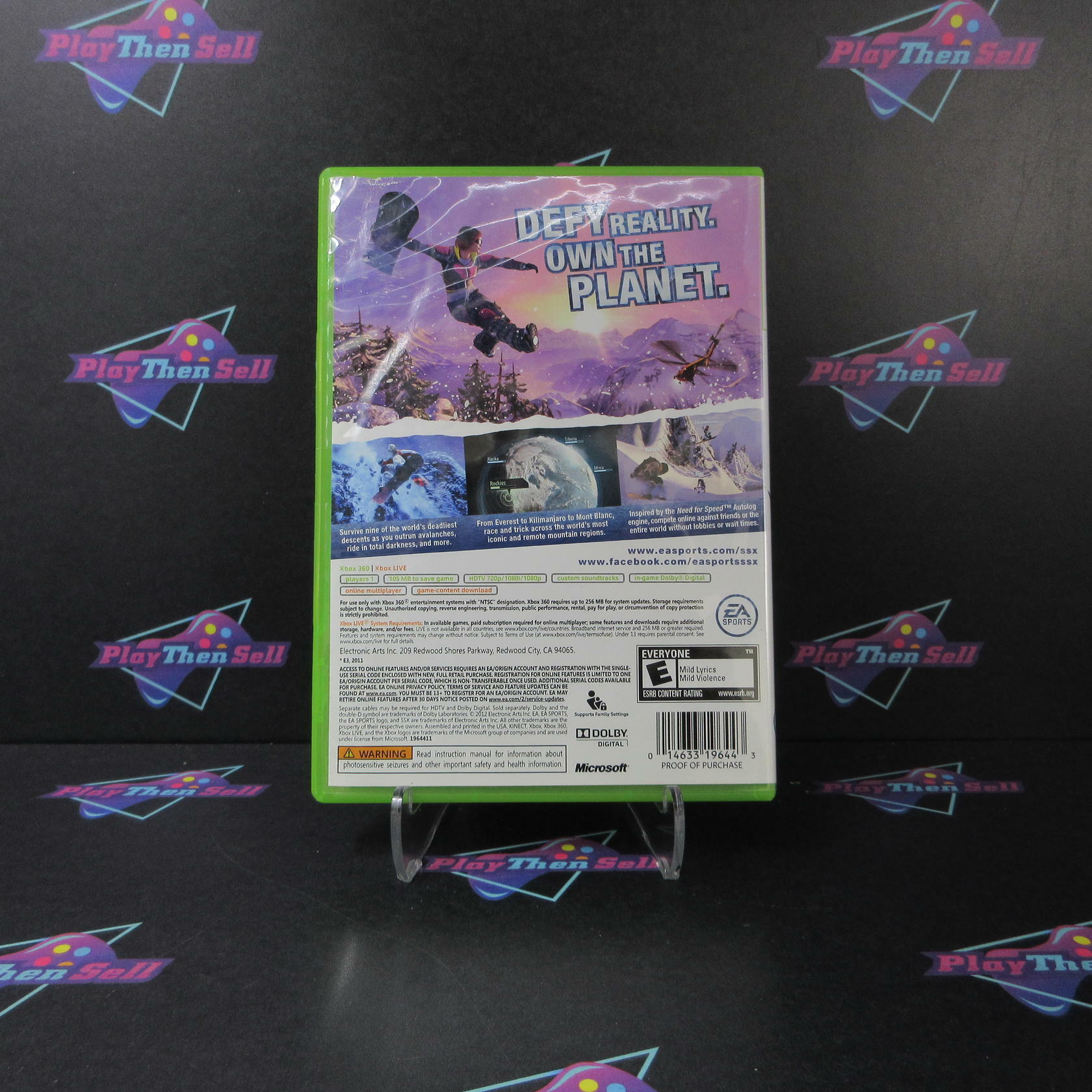 SSX Xbox 360 AD/NM - Very Good