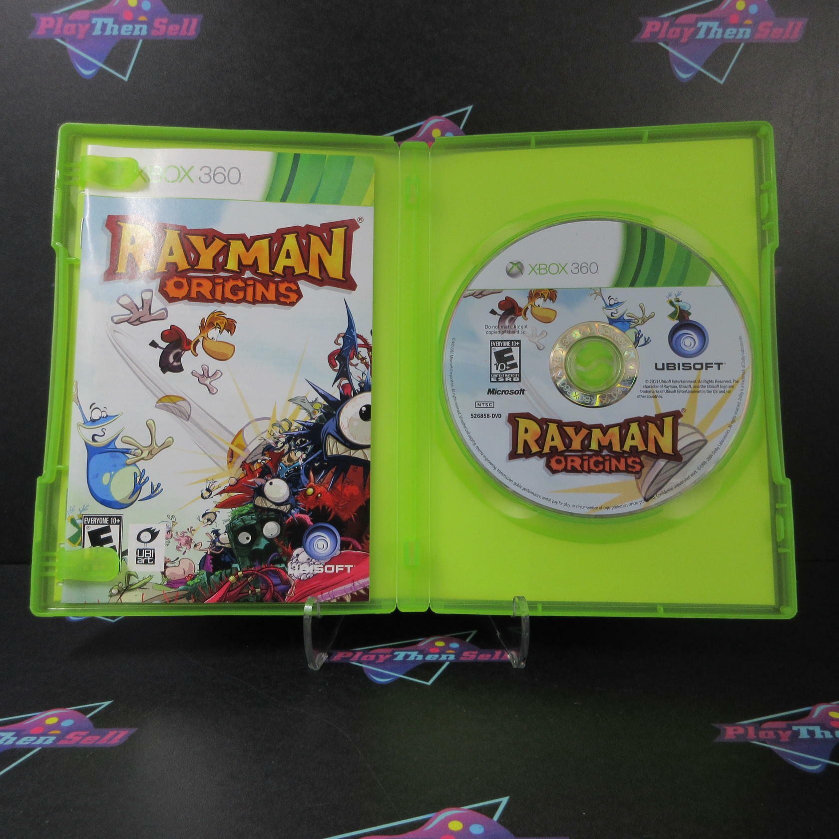 Rayman Origins Xbox 360 AD Complete CIB - Very Good