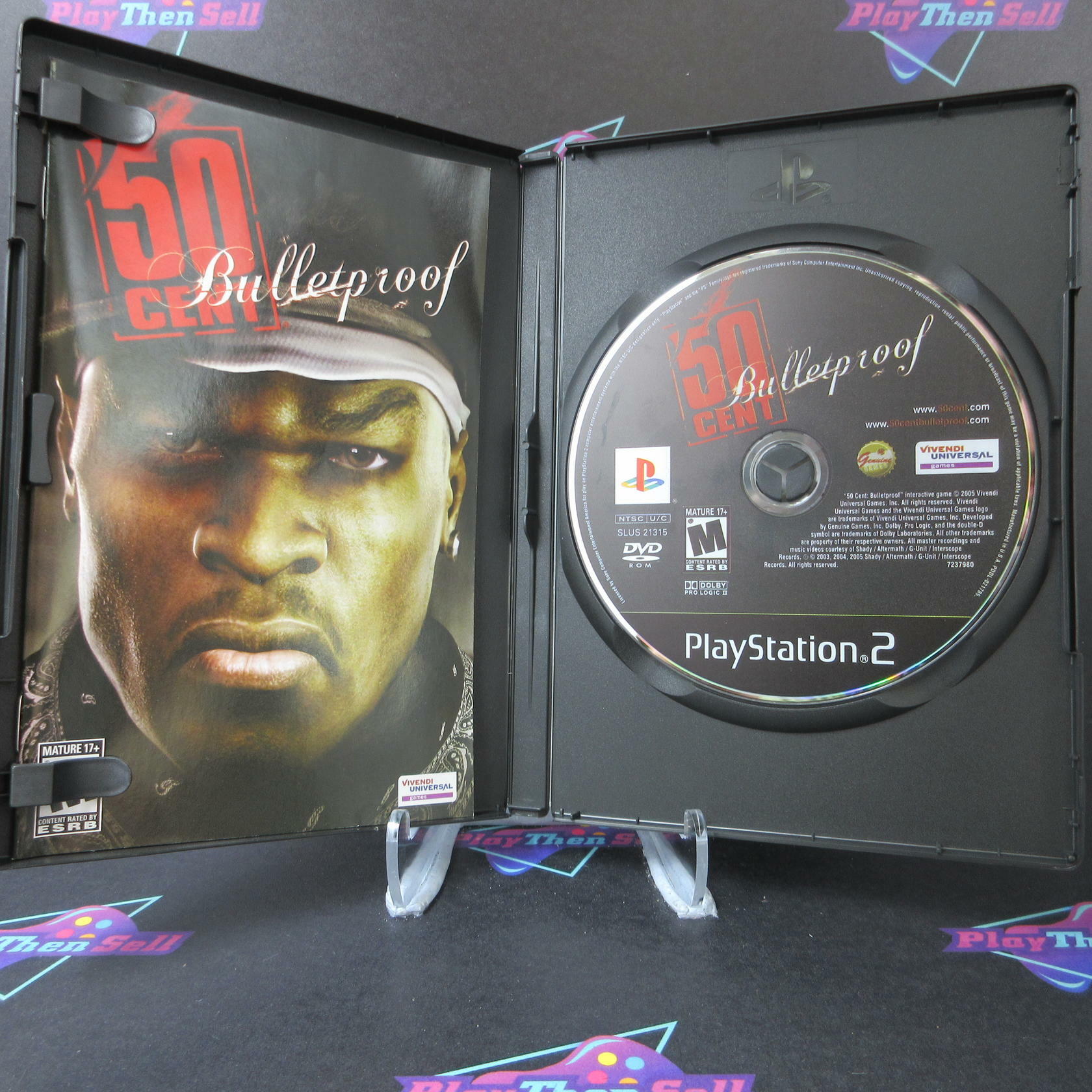 50 Cent Bulletproof PS2 PlayStation 2 - Like New