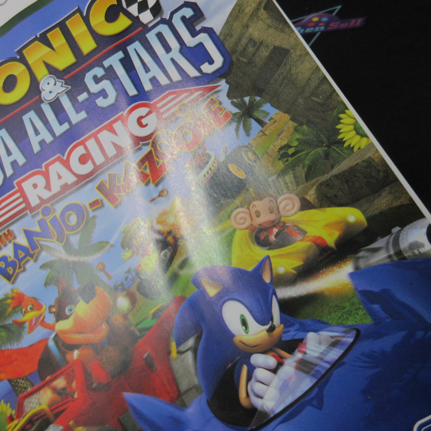Sonic & Sega All-Stars Racing Xbox 360 AD/DD Complete CIB - Very Good