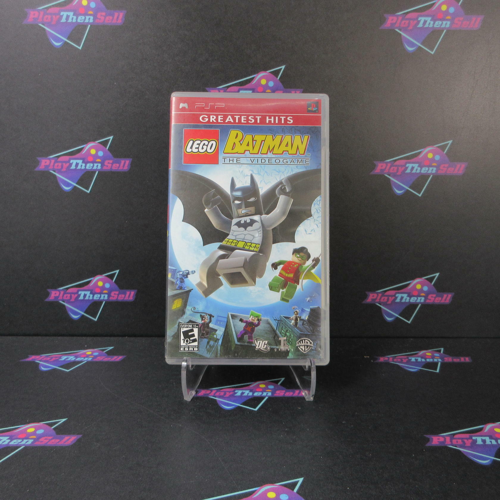 LEGO Batman GH Clear UMD Sony PSP MD Complete CIB - Very Good