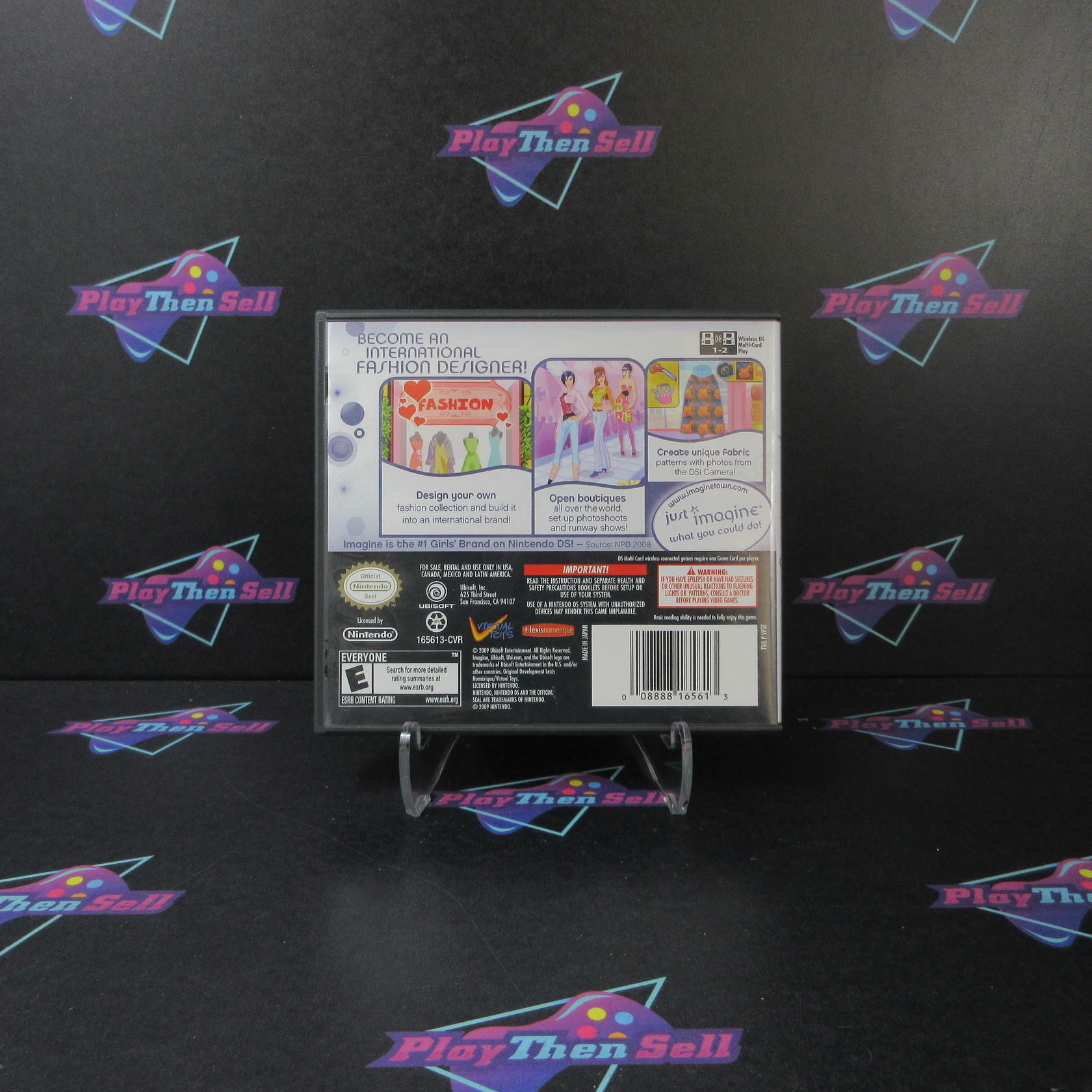 Imagine Fashion Designer World Tour Nintendo DS - Like New
