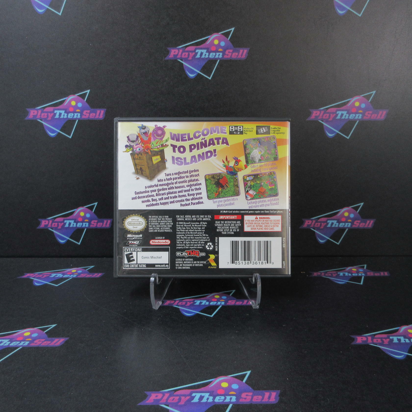 Viva Pinata Pocket Paradise Nintendo DS - Like New