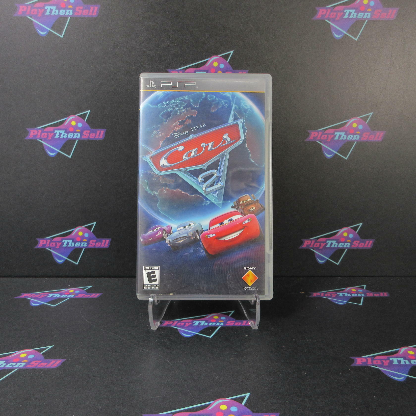 Cars 2 Sony PSP AD Complete CIB - Very Good
