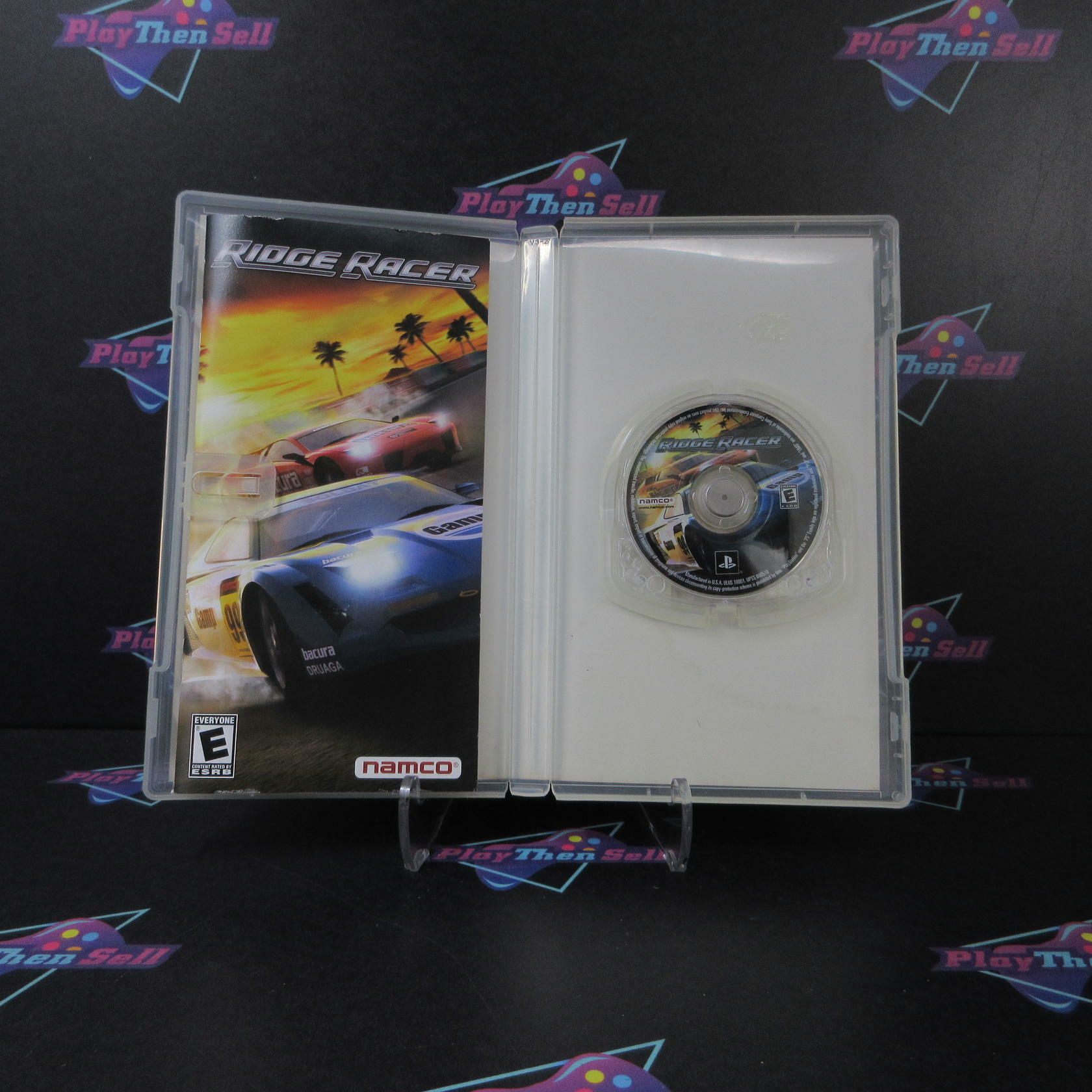 Ridge Racer Clear UMD Sony PSP AD Complete CIB - Very Good
