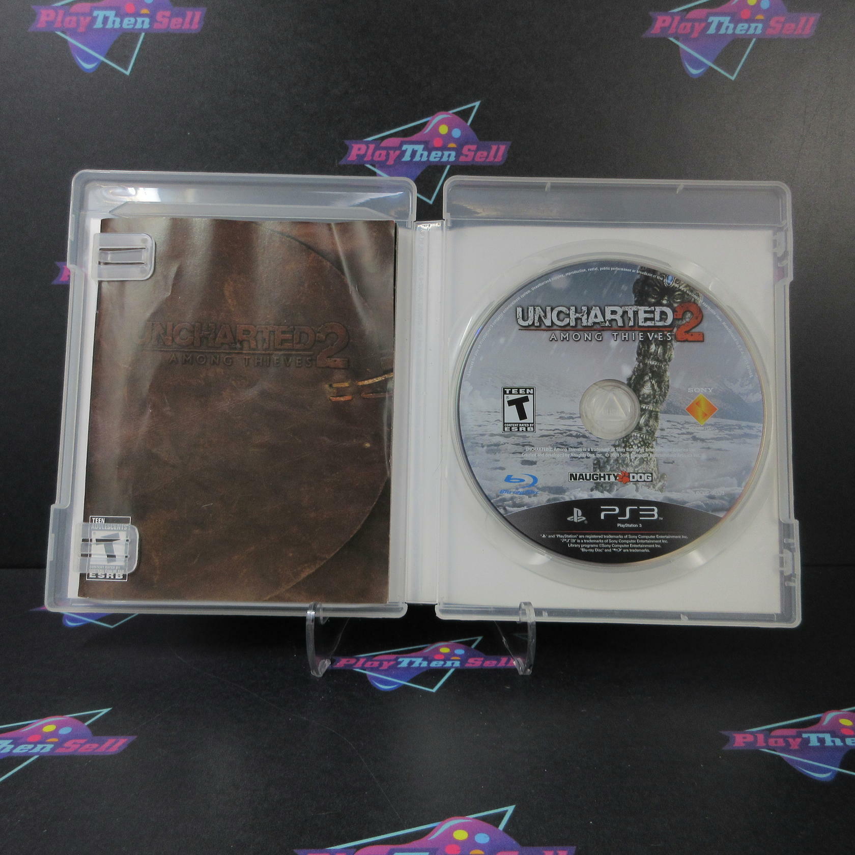 Uncharted 2 Among Thieves PS3 PlayStation 3 MD Complete CIB - Very Good
