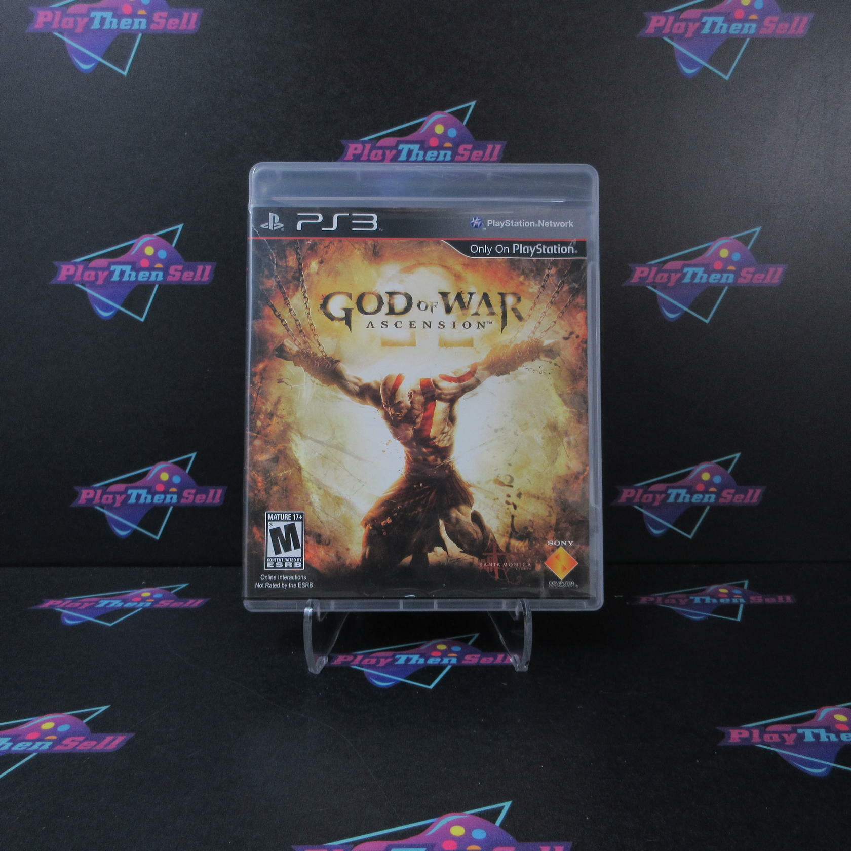 God of War Ascension PS3 PlayStation 3 AD Complete CIB - Very Good
