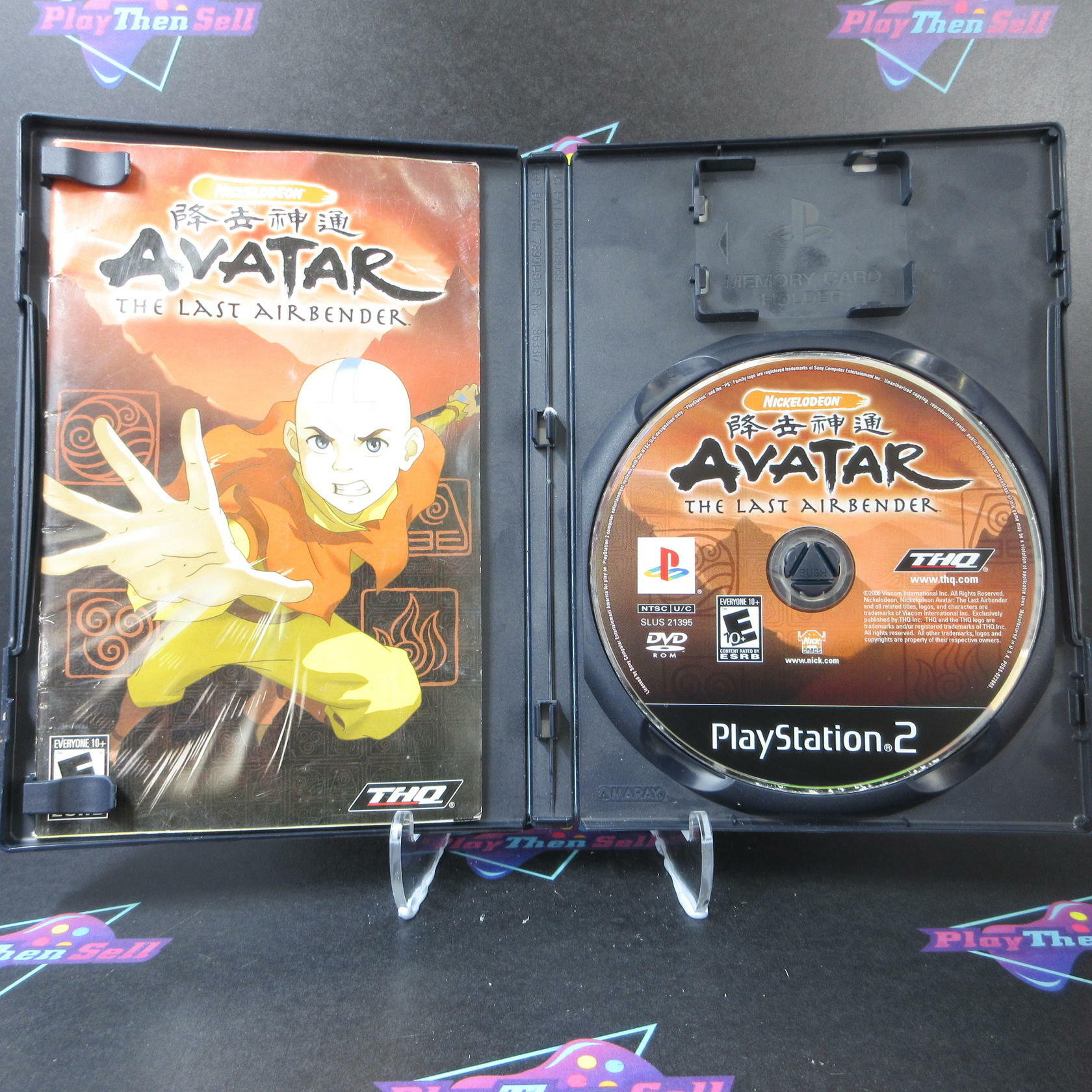 Avatar The Last Airbender PS2 PlayStation 2 MD Complete CIB - Very Good