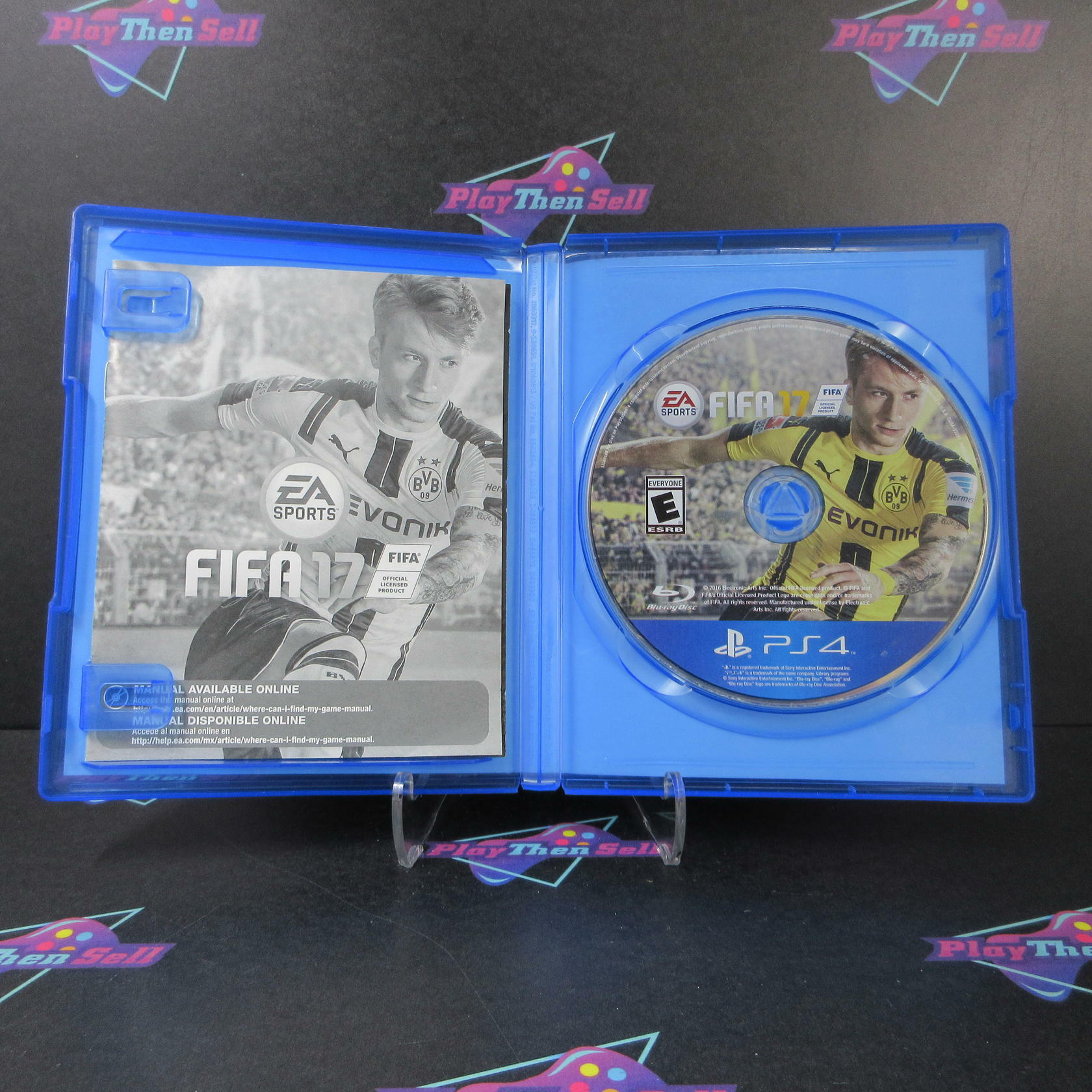 FIFA 17 PS4 PlayStation 4 AD Complete CIB - Very Good