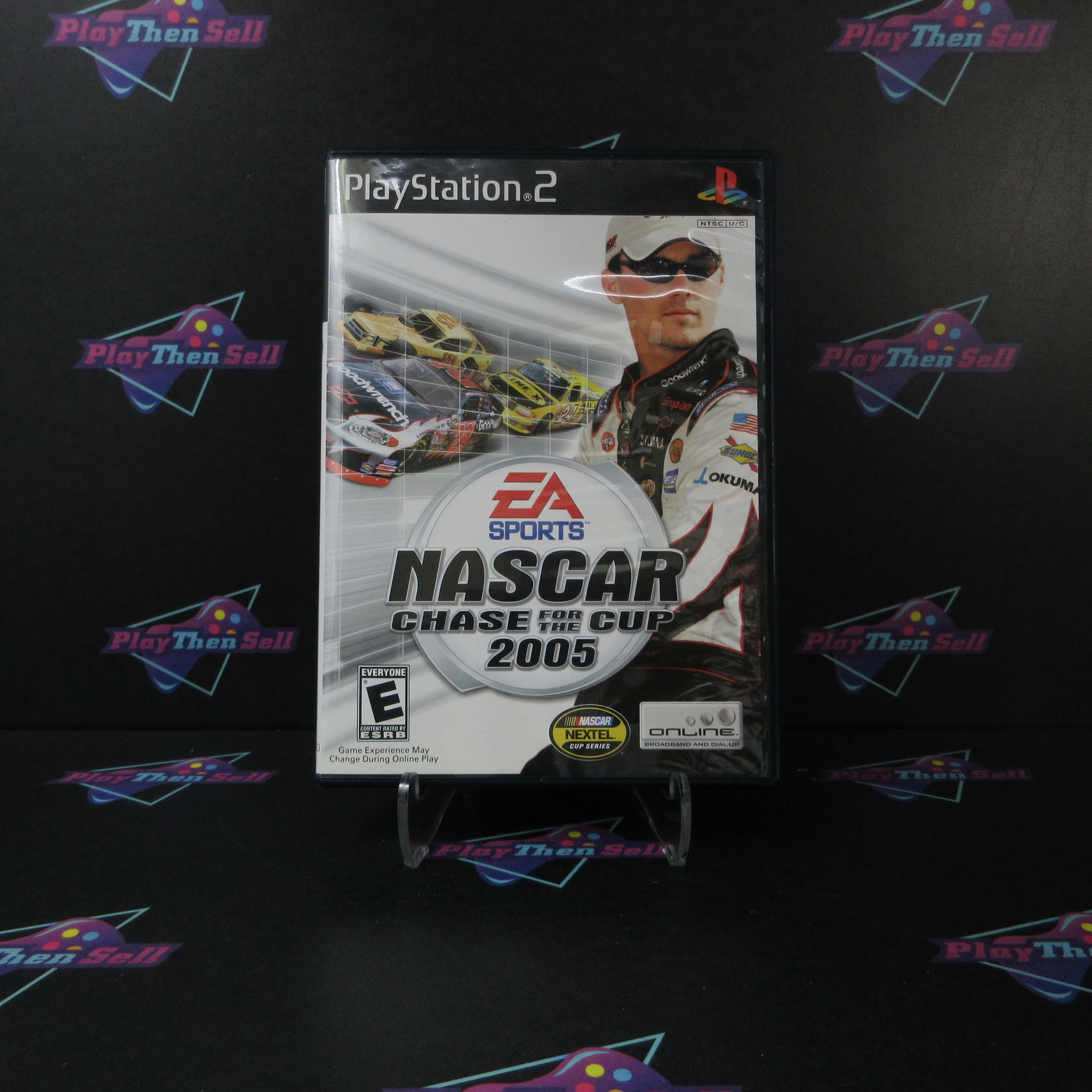 NASCAR 2005 Chase For the Cup PS2 PlayStation 2 MD Complete CIB - Very Good