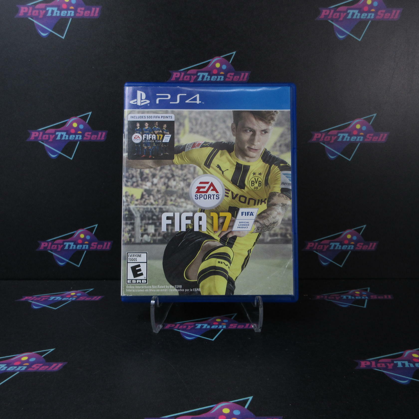 FIFA 17 PS4 PlayStation 4 AD Complete CIB - Very Good