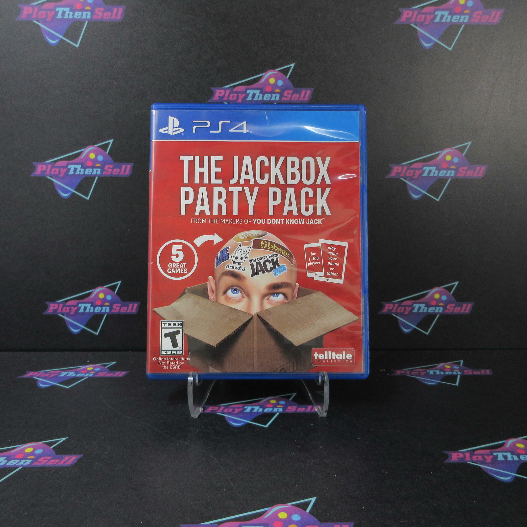 The Jackbox Party Pack PS4 PlayStation 4 AD Complete CIB - Very Good