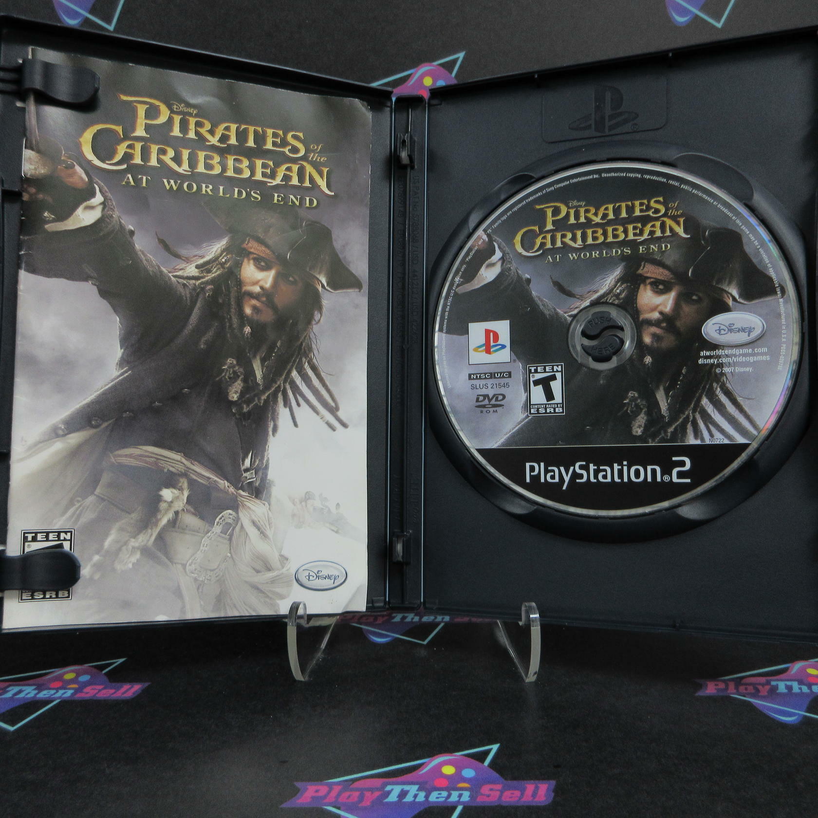 Pirates Of The Caribbean 3 At Worlds End PS2 PlayStation 2 - Like New