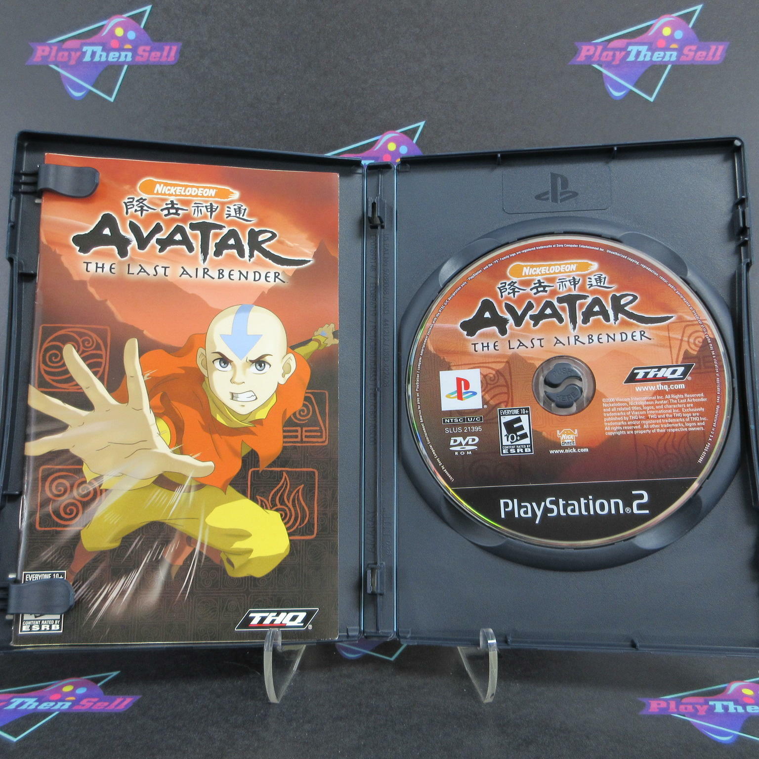 Avatar The Last Airbender PS2 PlayStation 2 - Like New