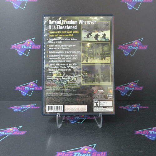 SOCOM US Navy Seals Combined Assault PS2 PlayStation 2 GH - Like New