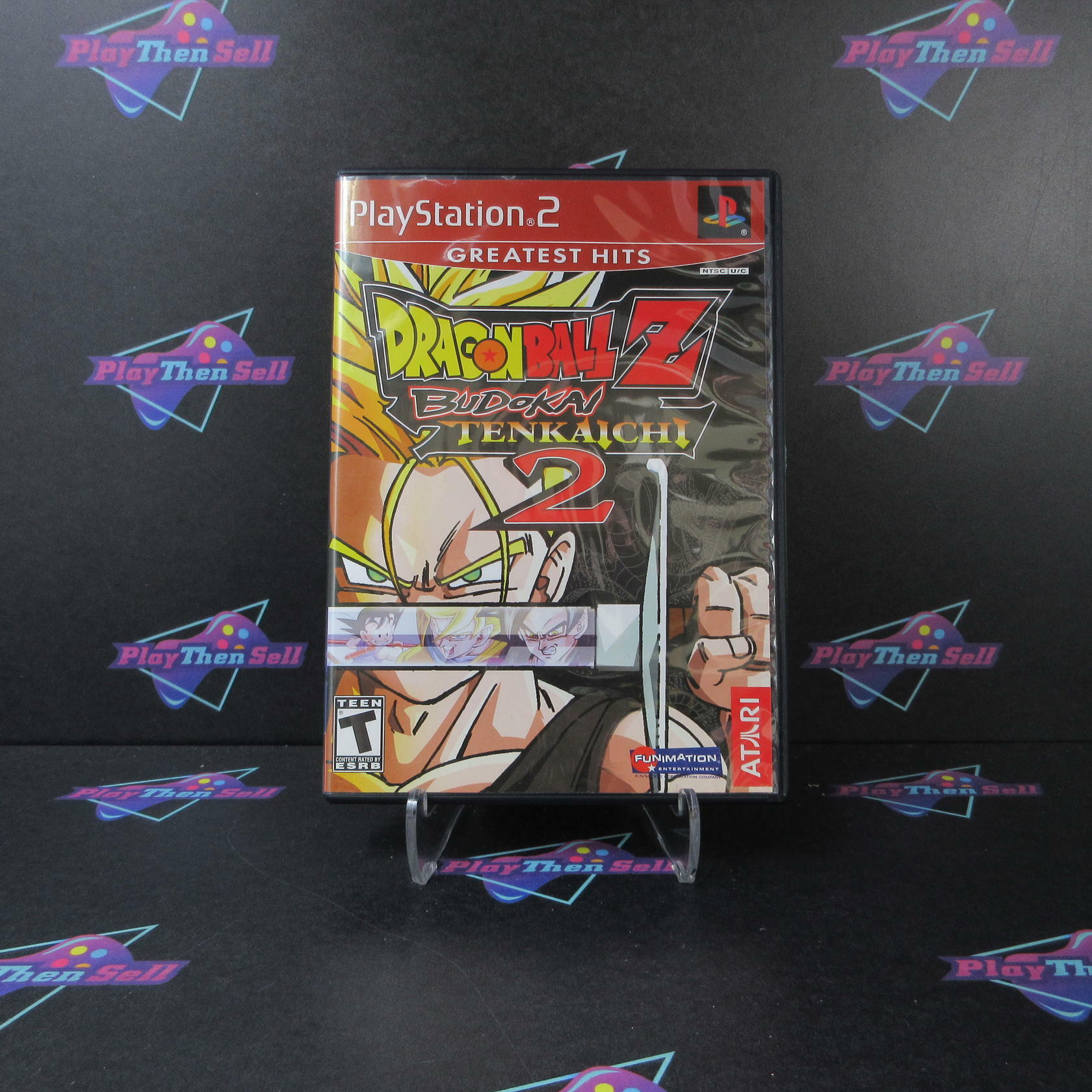 Dragonball Z Budokai Tenkaichi 2 PS2 PlayStation 2 GH - Like New