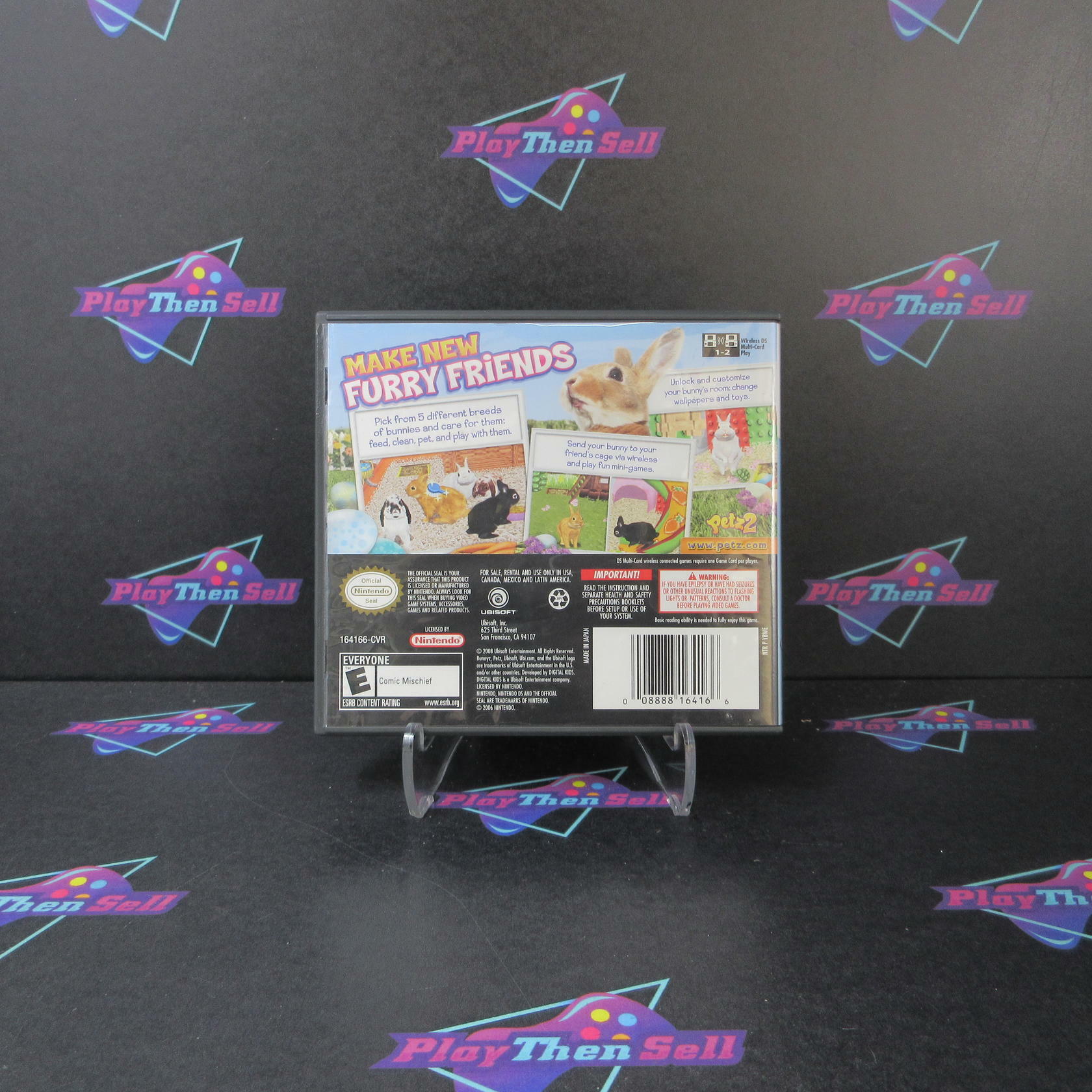 Petz Bunnyz Nintendo DS - Like New