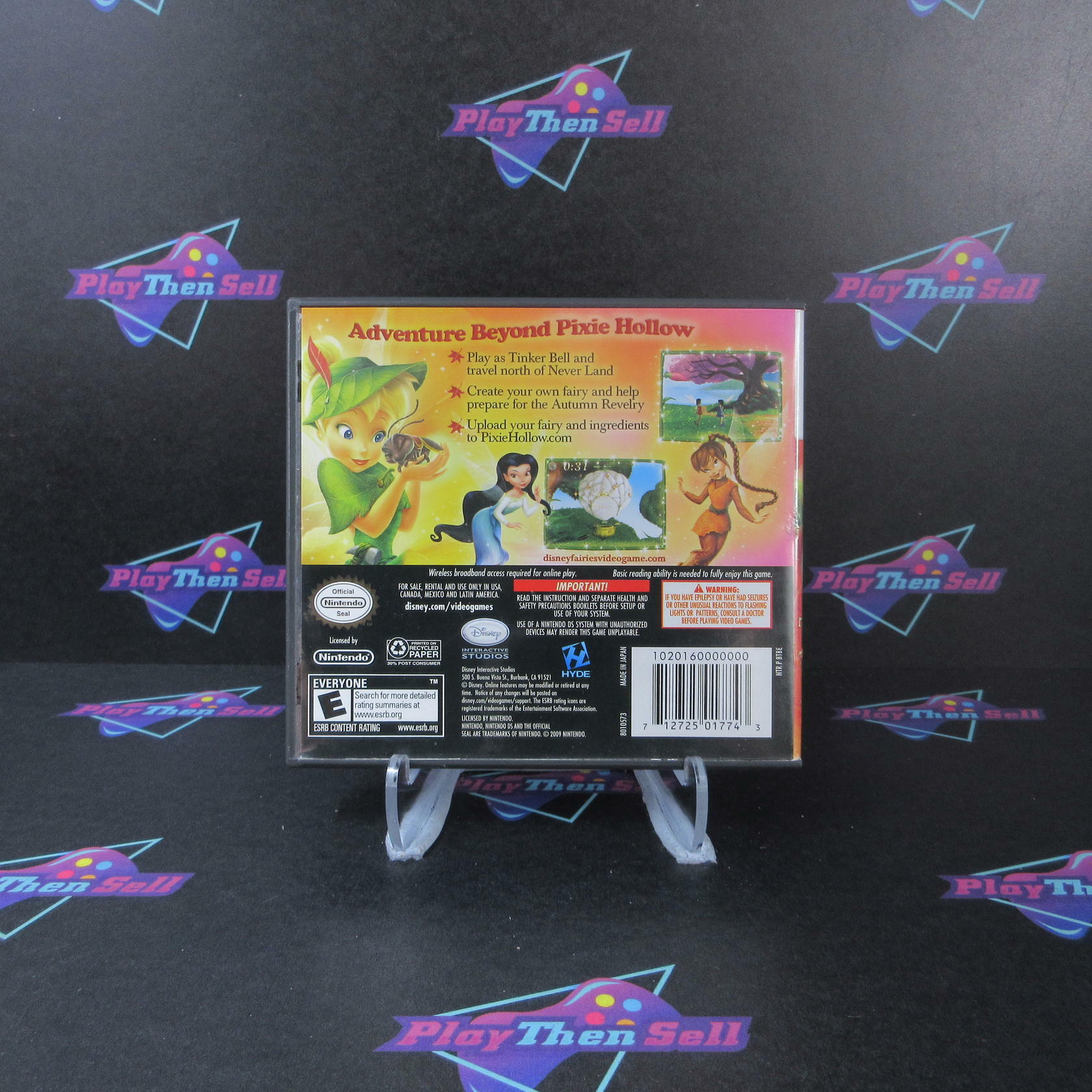 Disney Fairies Tinkerbell and the Lost Treasure Nintendo DS - Like New