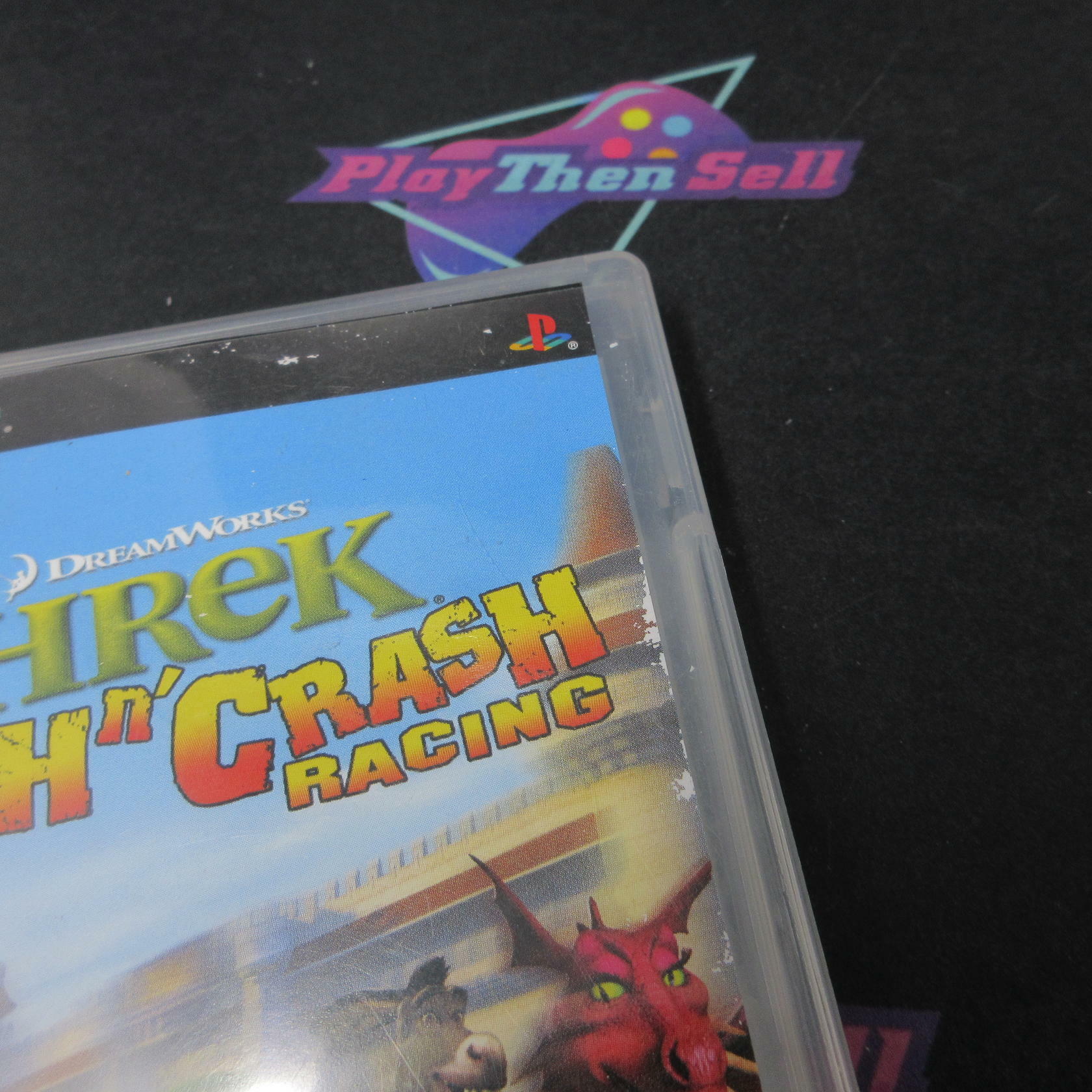 Shrek Smash & Crash Sony PSP AD Complete CIB - Very Good