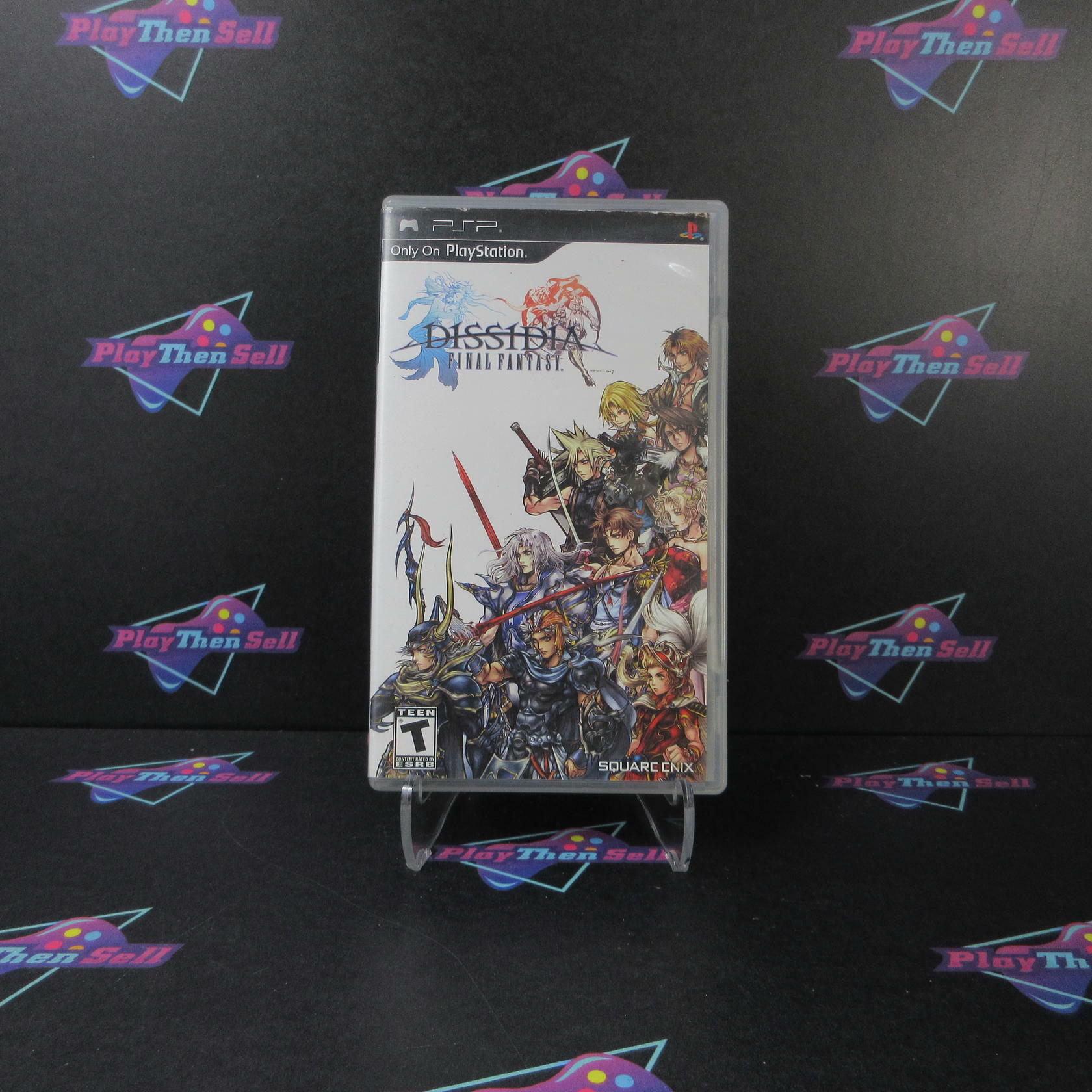 Dissidia Final Fantasy Sony PSP AD Complete CIB - Very Good