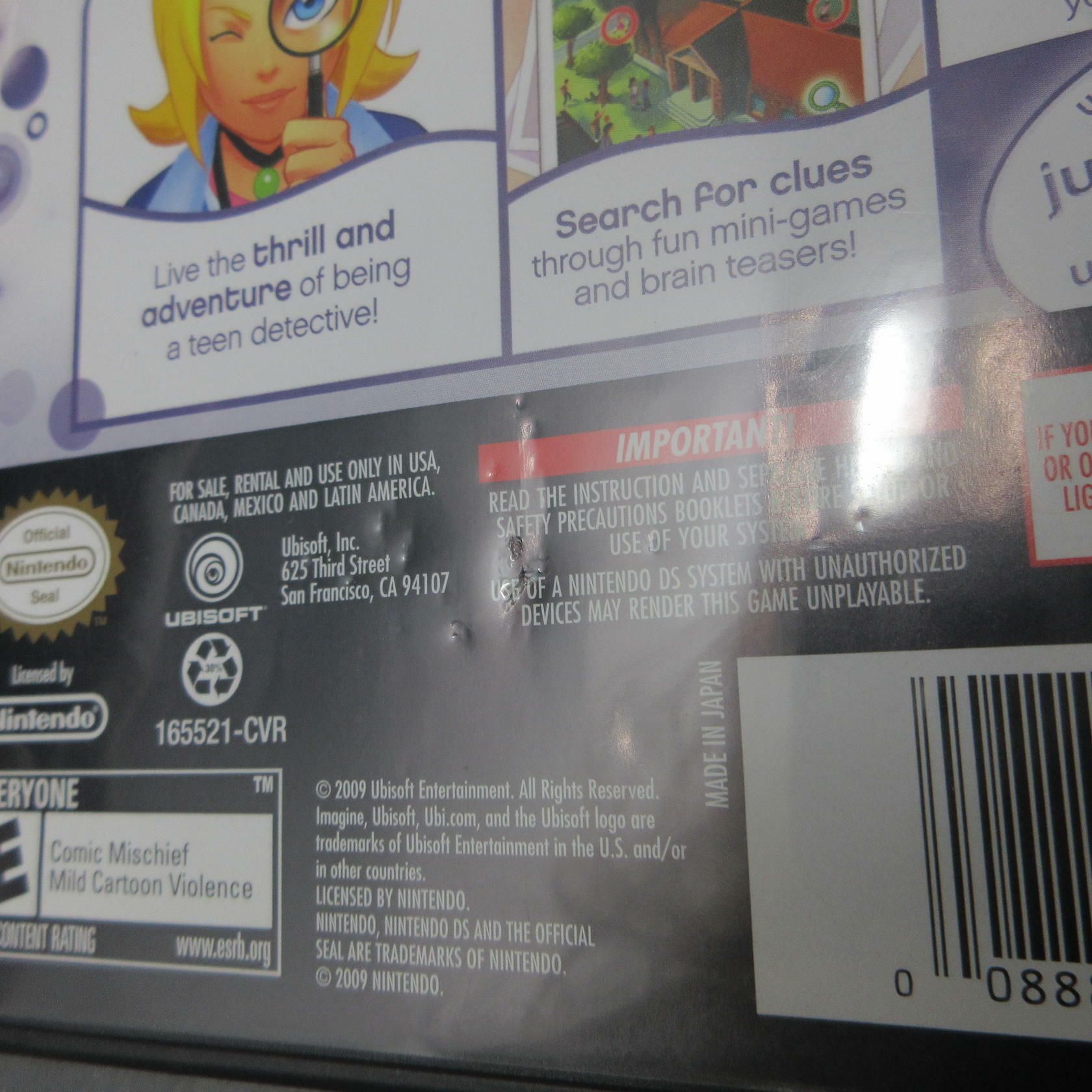 Imagine Detective Nintendo DS - Very Good
