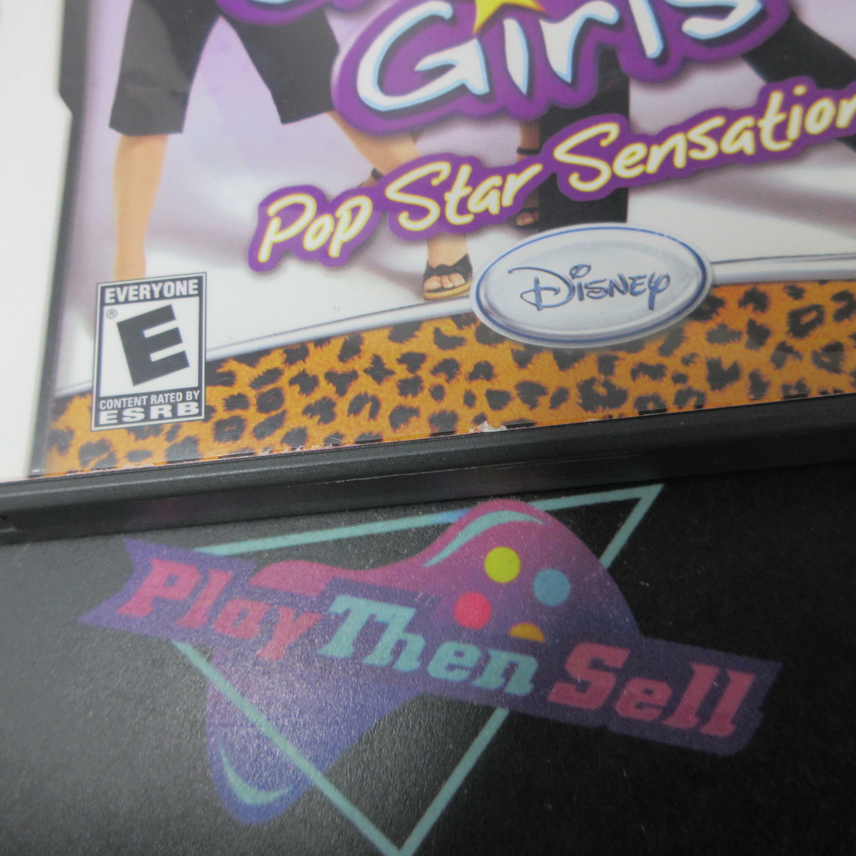 Cheetah Girls Pop Star Sensations Nintendo DS AD Complete CIB - Very Good