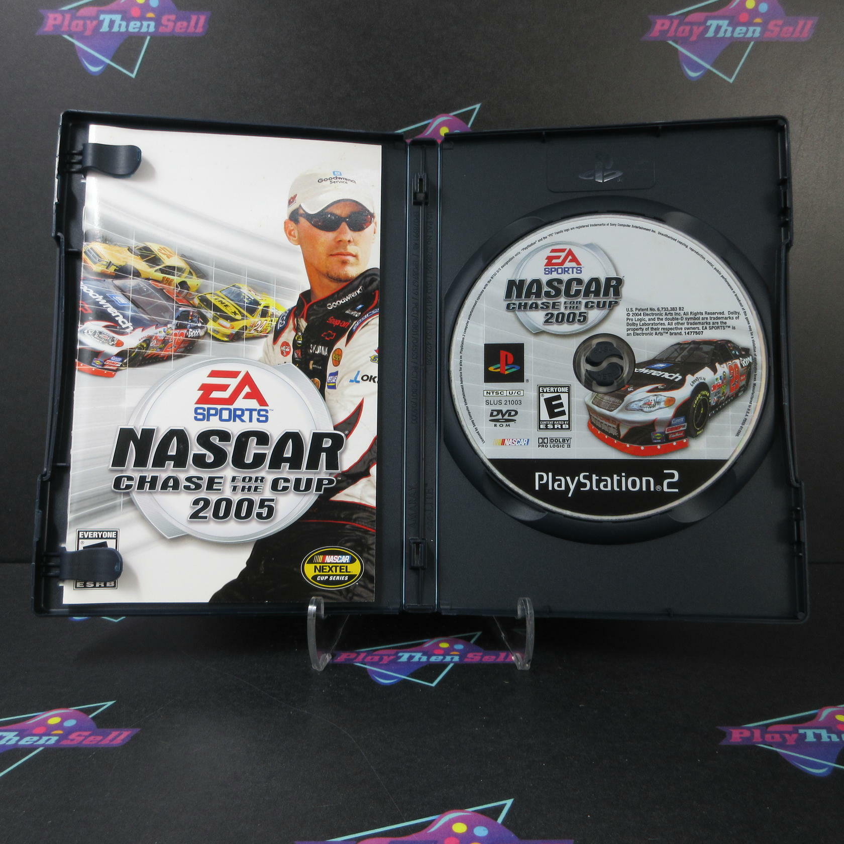 NASCAR 2005 Chase For the Cup PS2 PlayStation 2 MD Complete CIB - Very Good