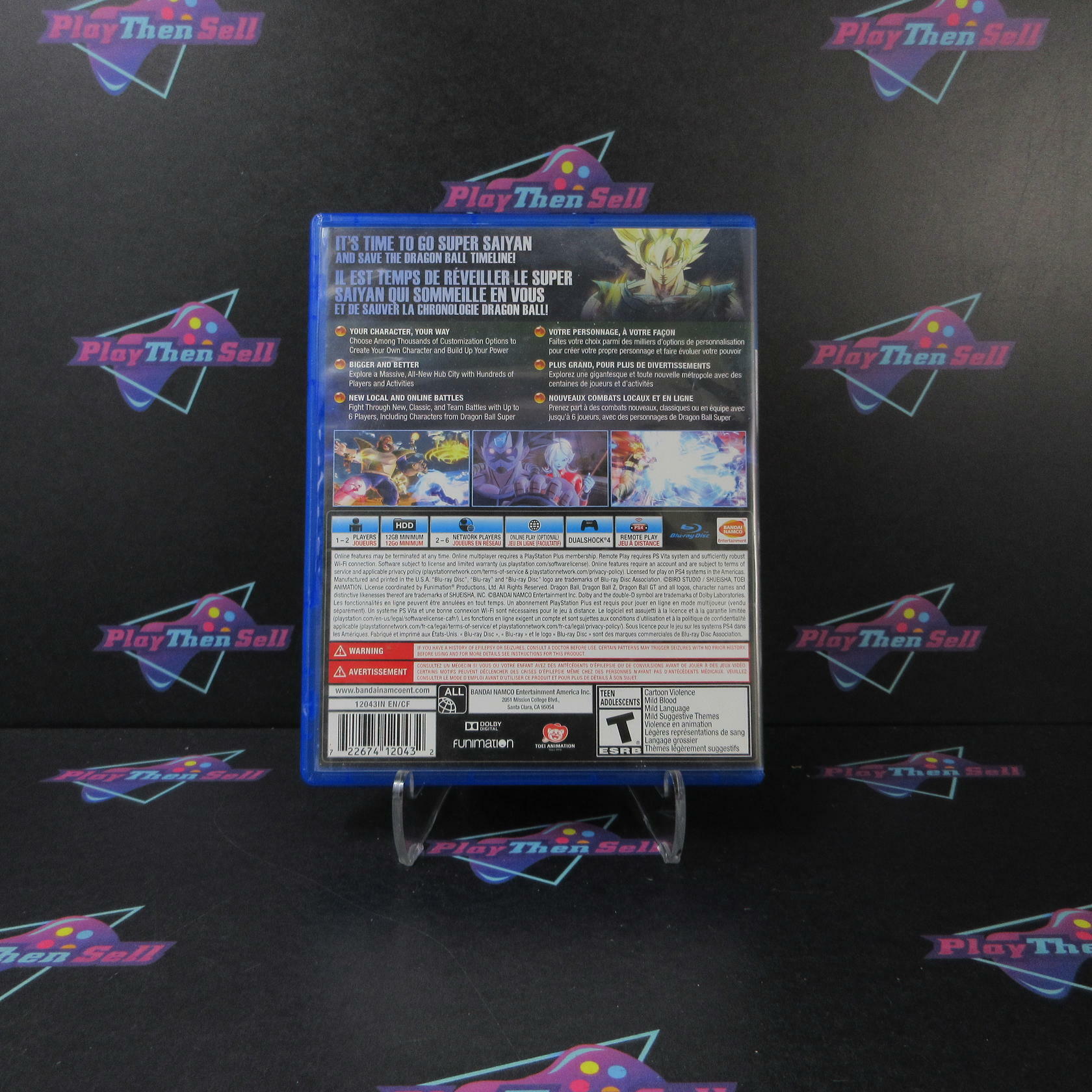 Dragon Ball Xenoverse 2 PS4 PlayStation 4 DD Complete CIB - Very Good