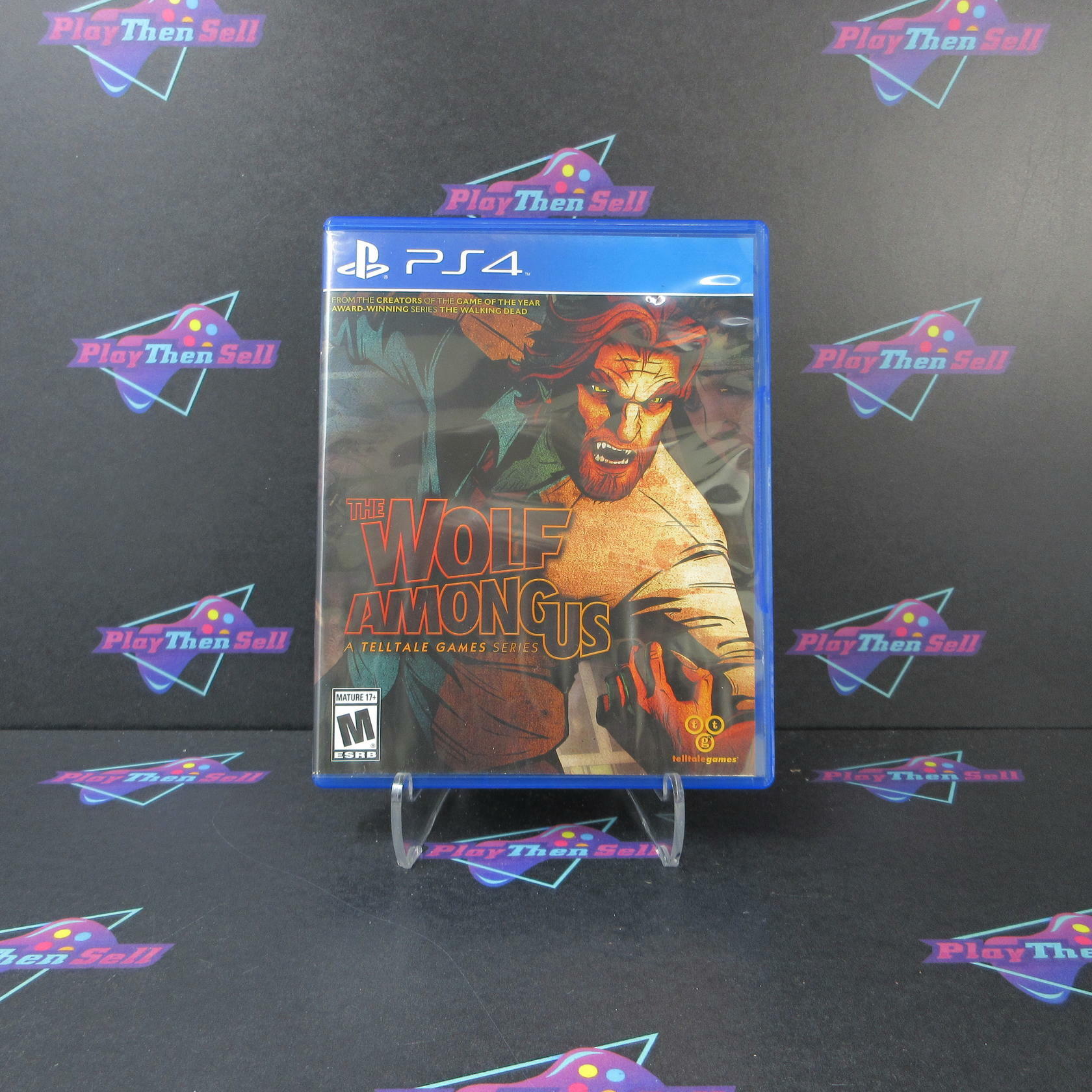 The Wolf Among Us PS4 PlayStation 4 AD Complete CIB - Very Good