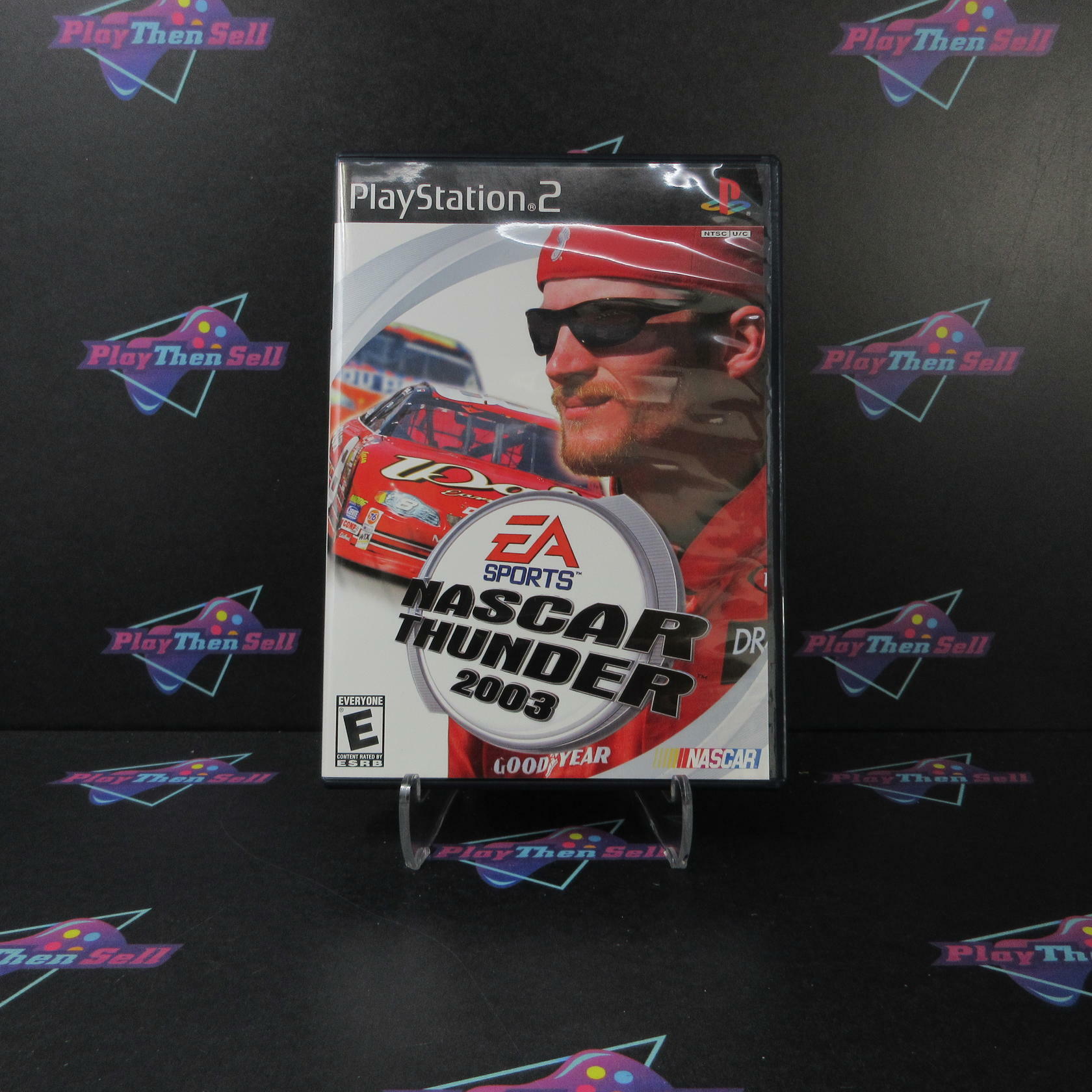 NASCAR Thunder 2003 PS2 PlayStation 2 AD Complete CIB - Very Good