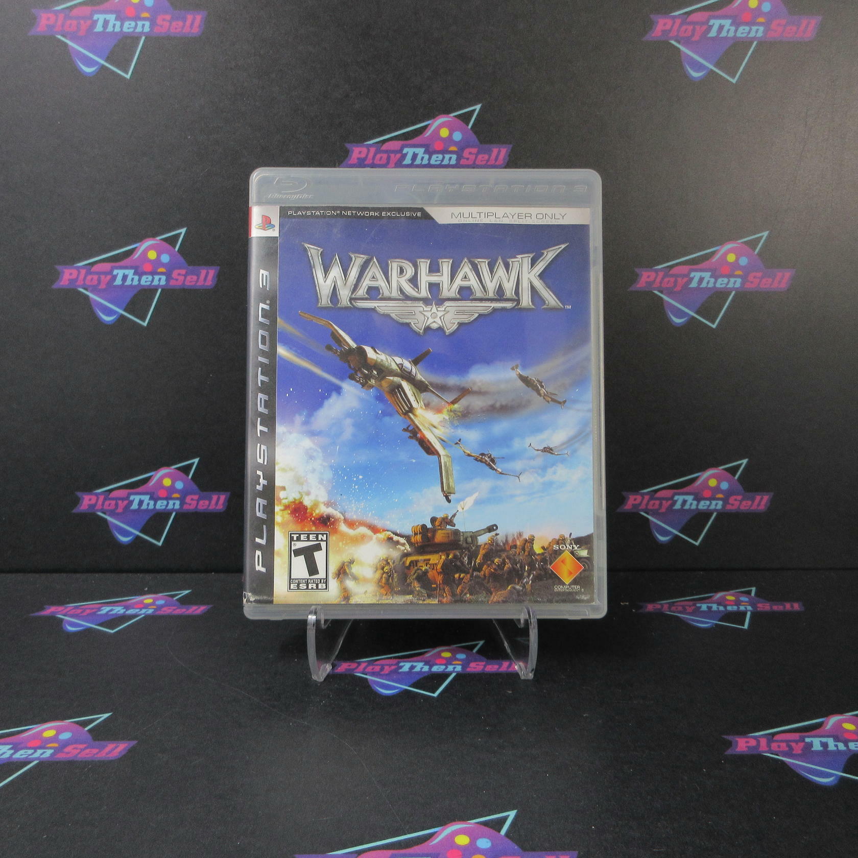 Warhawk PS3 PlayStation 3 AD Complete CIB - Very Good