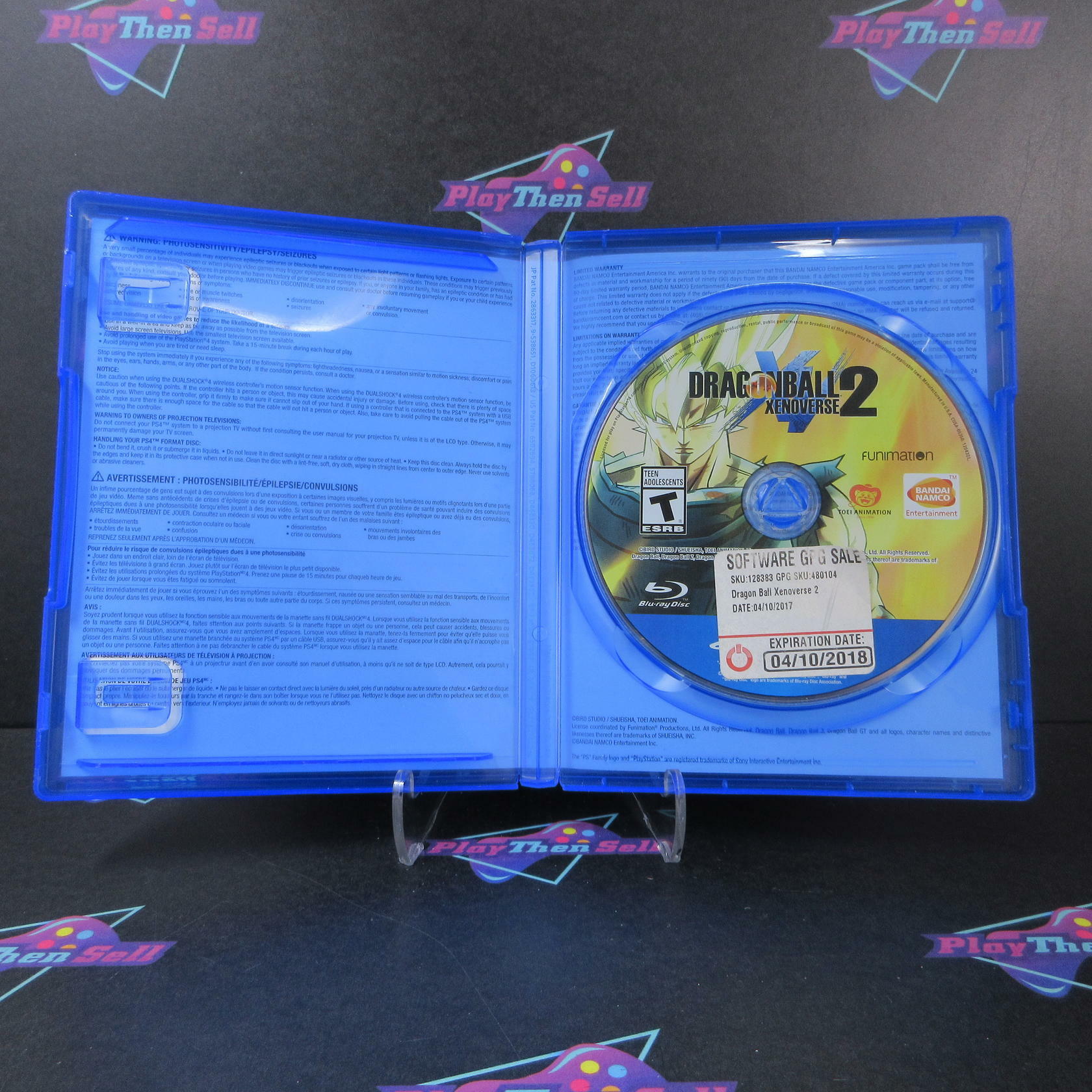 Dragon Ball Xenoverse 2 PS4 PlayStation 4 DD Complete CIB - Very Good