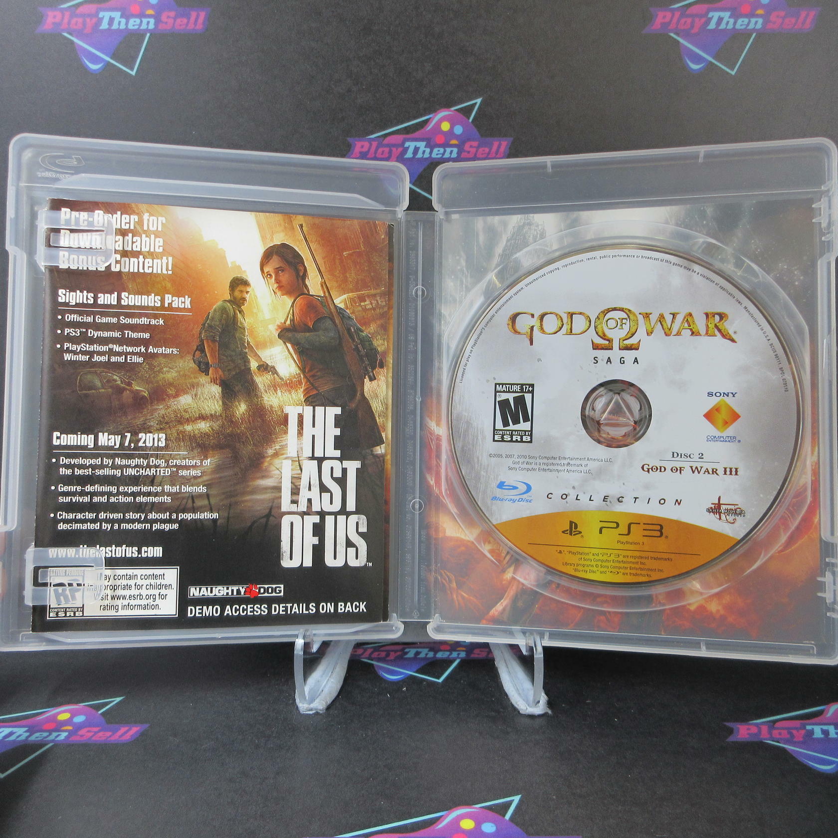 God of War Saga PS3 PlayStation 3 AD Complete CIB - Very Good